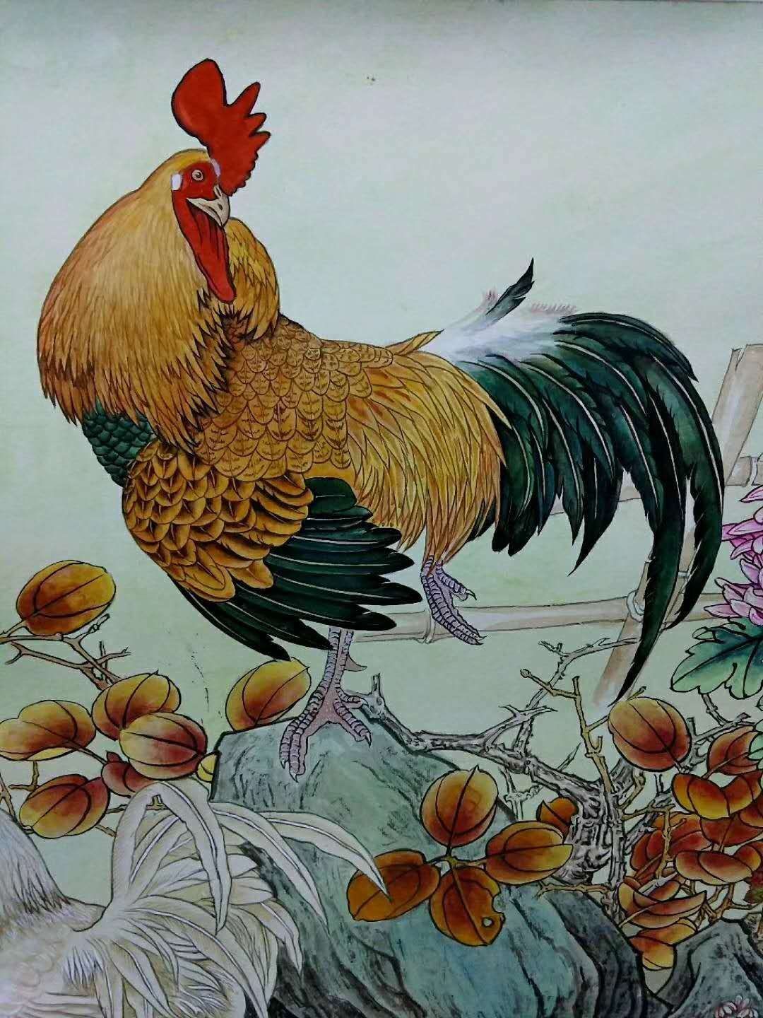 当代画家【王雪兰】倾心之作，纯手绘画，笔法纤细流畅，清晰透彻，下笔劲道有力，画面布局合理严谨，条理分明，主题突出