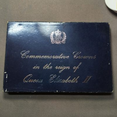 一百二十七期 三月第一拍 - 3.1.1英国女王克朗币原包装带纸盒，品不错，少见
