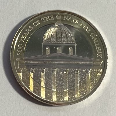 S&S Numismatic世界钱币-拍卖 第67期 - 英国2024年 国家美术馆200周年 2英镑双色纪念币