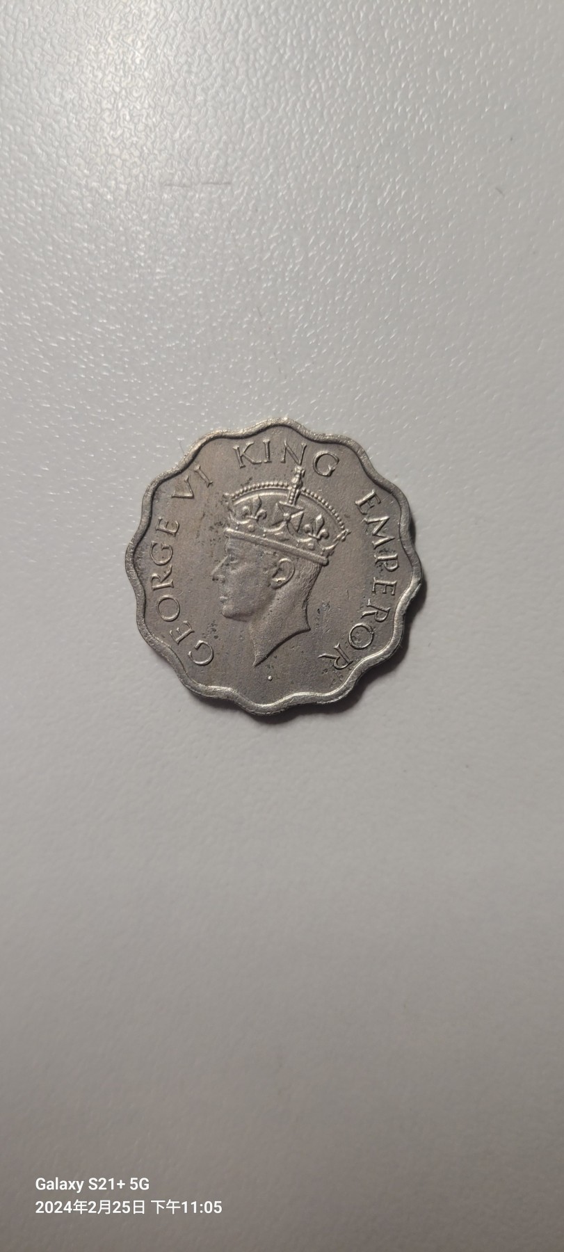 2024第三期 英属印度乔六1941年1安娜