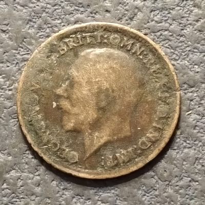 0起1加-纯粹捡漏拍-297散币场 - 英国1913年乔治五世1/3法新铜币