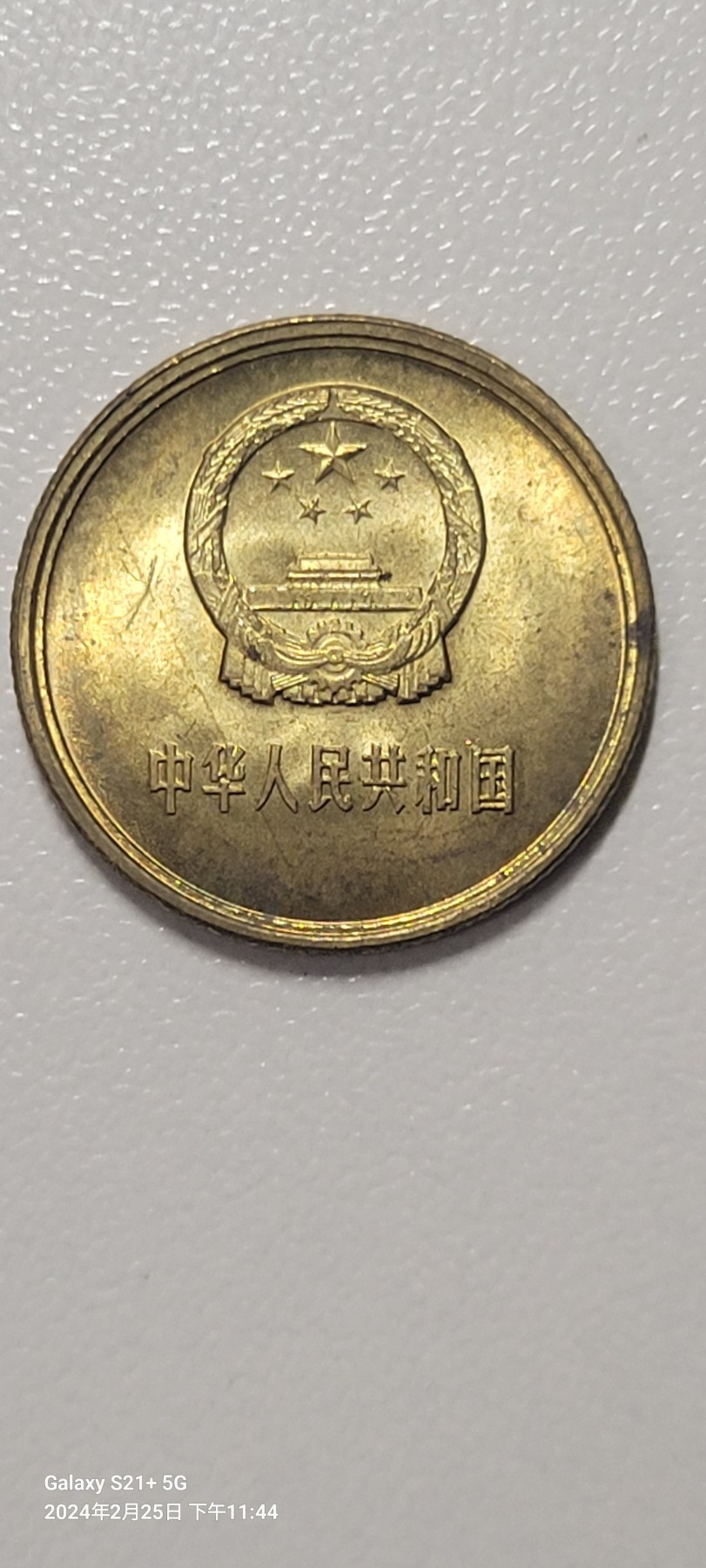 2024第三期 1981年一角麦穗硬币