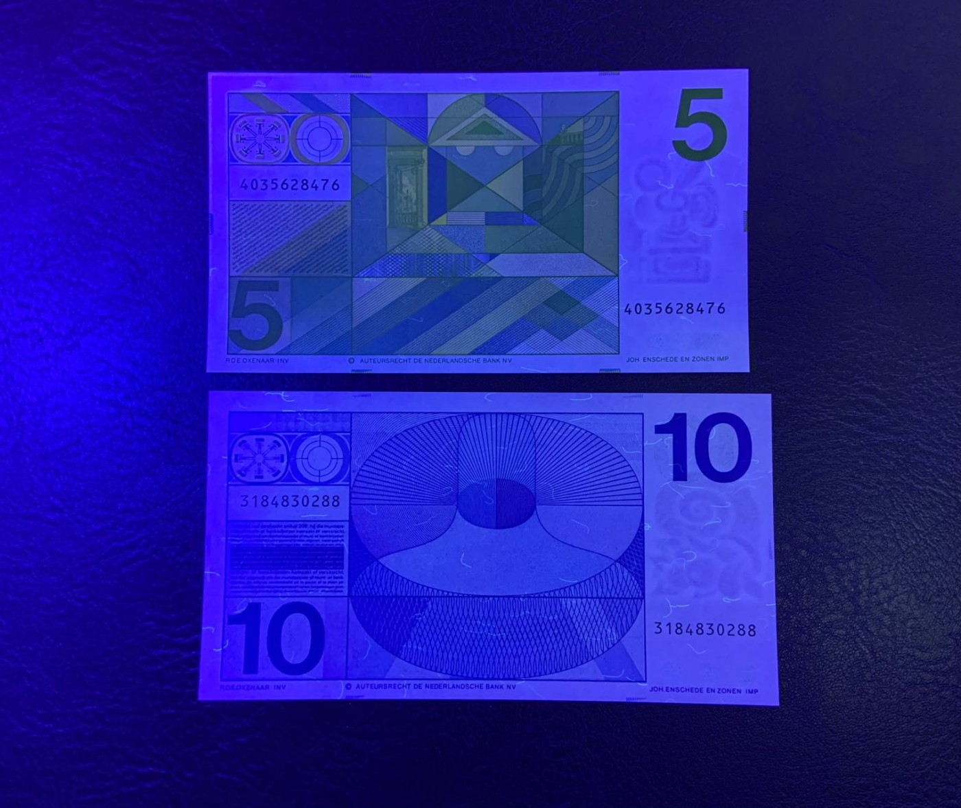 收藏联盟Quantum Auction 第326期拍卖  荷兰1968-73年5和10盾 品相全新UNC 10盾角微瑕 细节如图