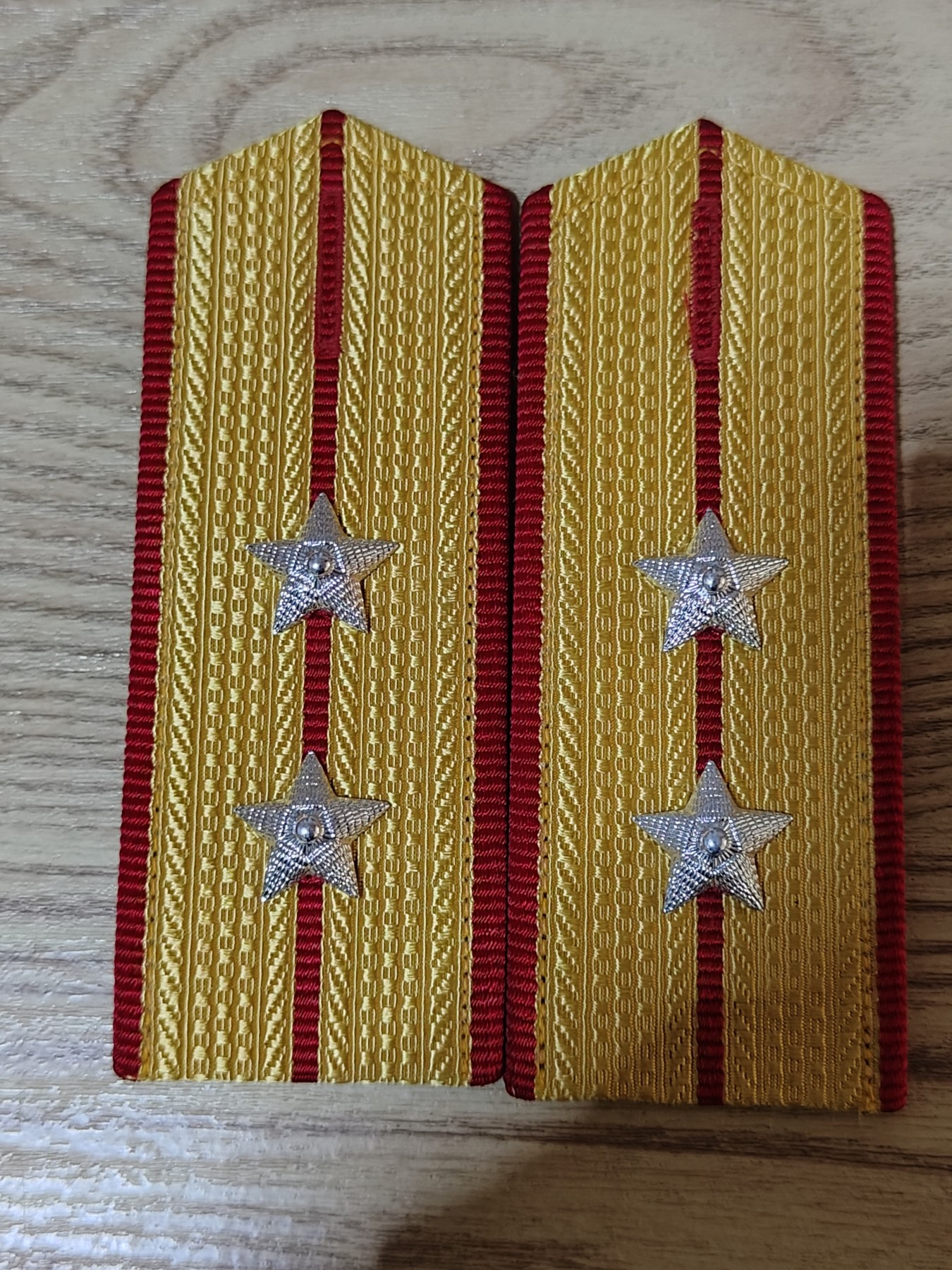 全场0元起拍 第134期 咸鱼国勋章拍卖专场 2月28日（周三）下午6：00开始 苏联模式 八七中尉肩章