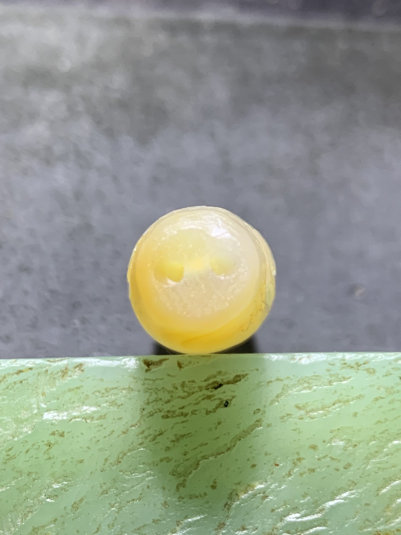 精美亚光高玉化巴西玛瑙手工俏色巧雕厚德载物吊坠（把件）一个！