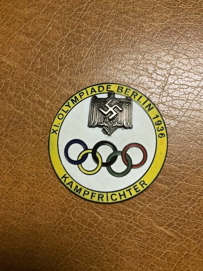 猫叔勋藏2024第二场拍卖 - 1936年柏林奥运会裁判员章