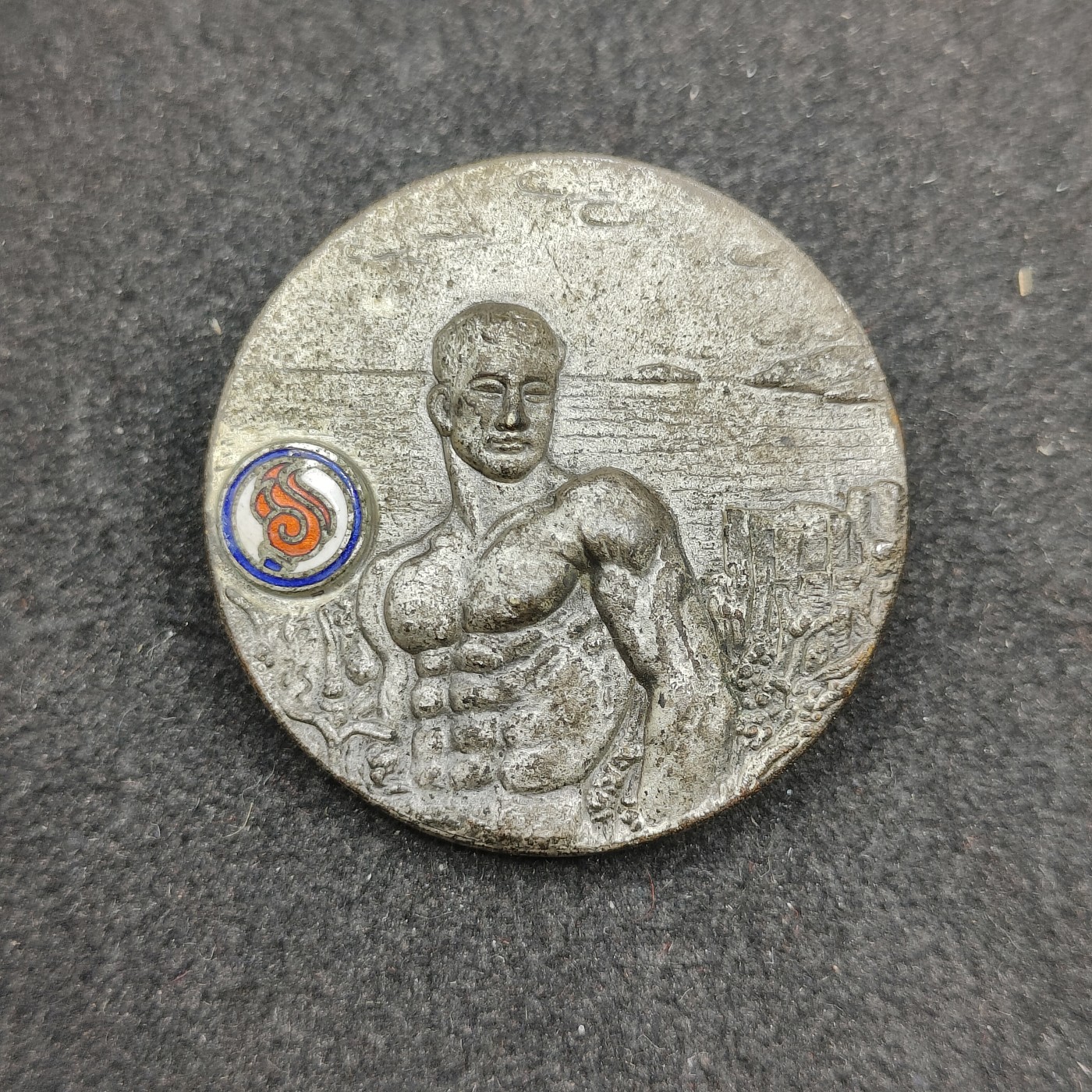 全场0元起拍 第134期 咸鱼国勋章拍卖专场 2月28日（周三）下午6：00开始 日本1966年 国民体育大会参加章 造币局制