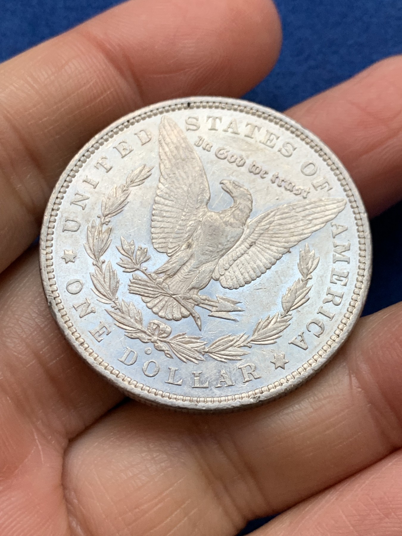 《竞宝斋》第242场-周日，周一 新年开场 (全场包邮) 美国1880年摩根1美元银币