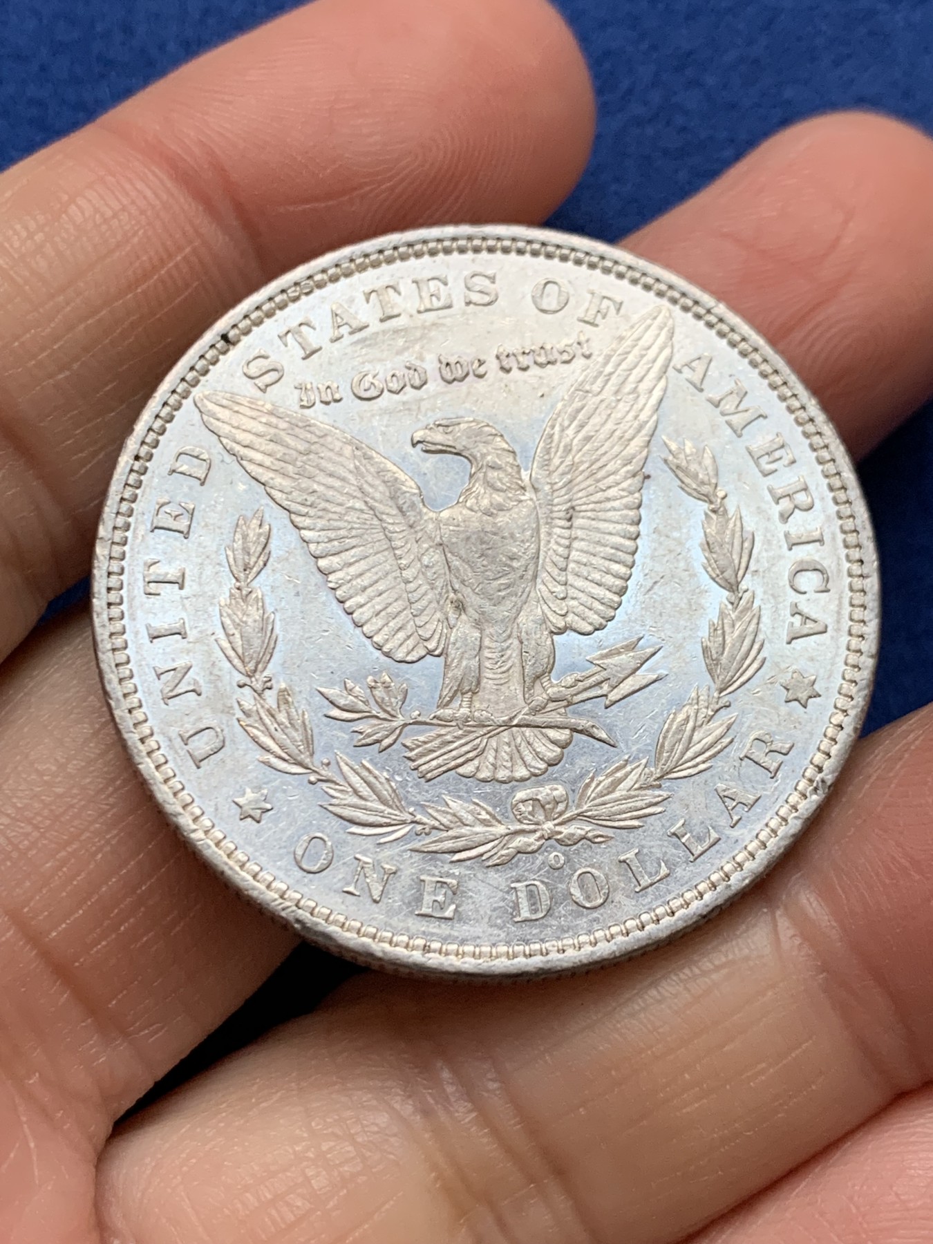 《竞宝斋》第242场-周日，周一 新年开场 (全场包邮) 美国1880年摩根1美元银币