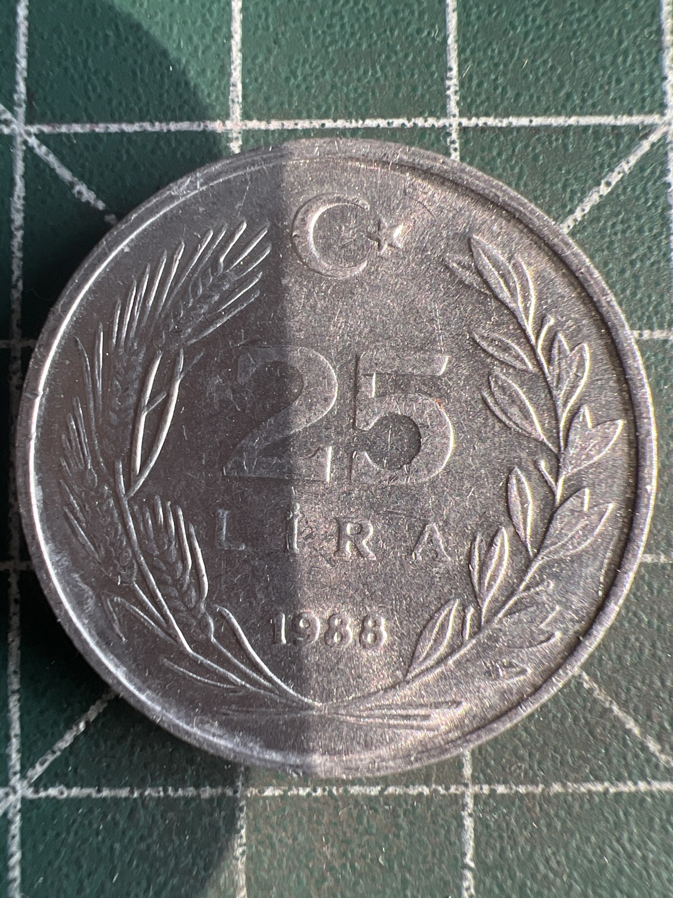 第536期  硬币专场 （无押金，捡漏，全场50包邮，偏远地区除外，接收代拍业务） 土耳其25里拉