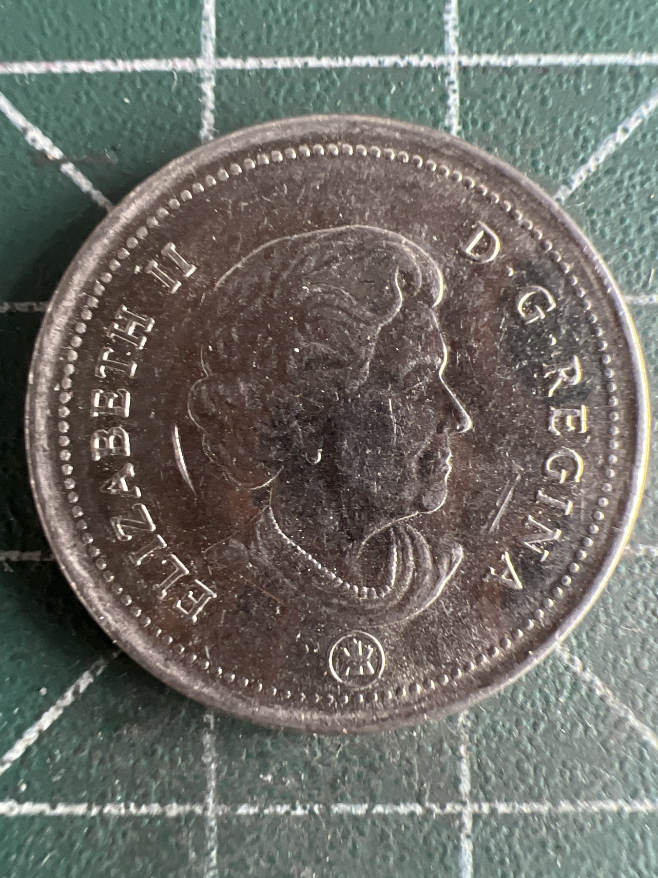 第537期  硬币专场 （无押金，捡漏，全场50包邮，偏远地区除外，接收代拍业务） 加拿大25分