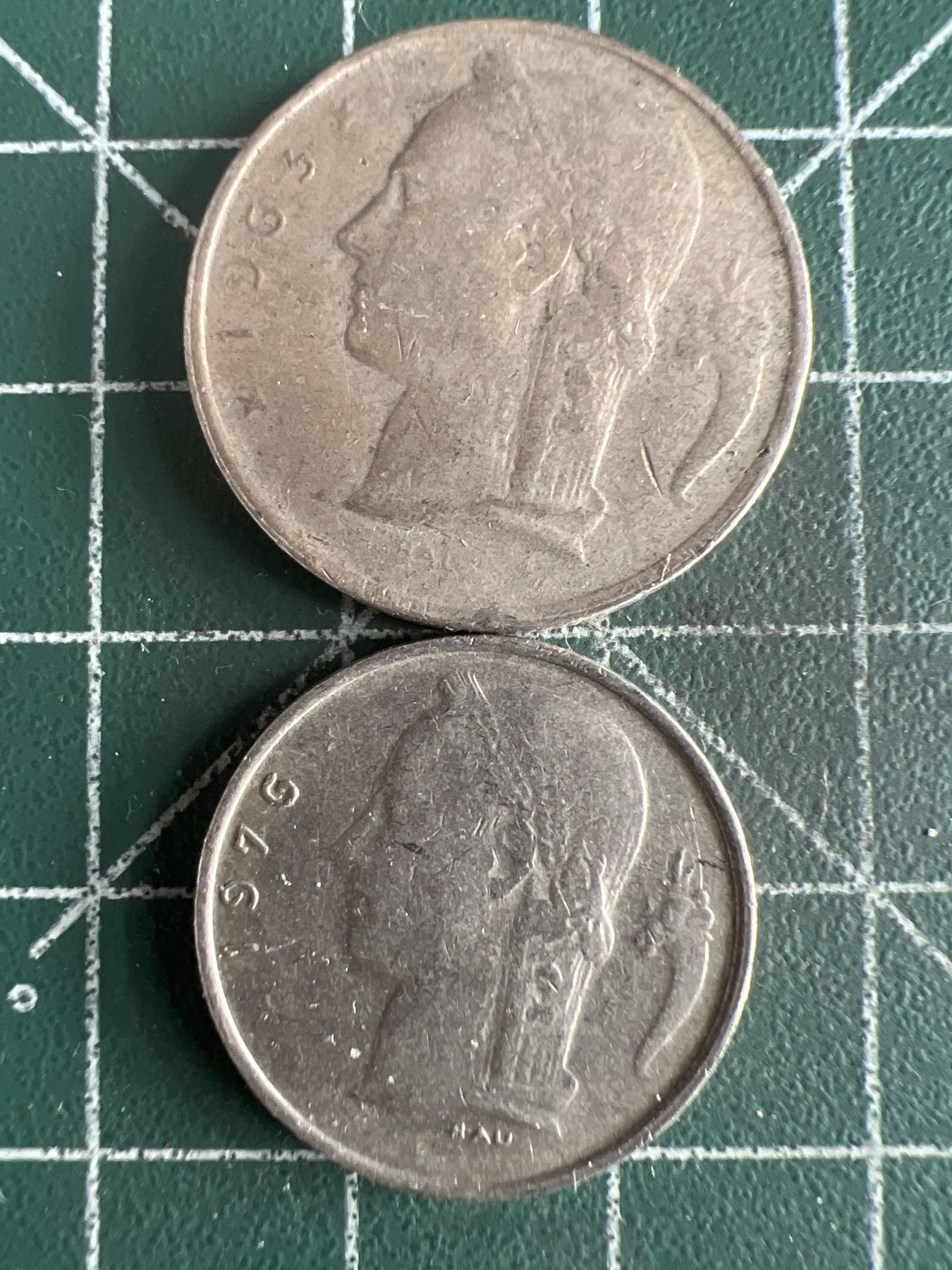 第573期 硬币专场 （无押金，捡漏，全场50包邮，偏远地区除外，接收代拍业务） 比利时2枚