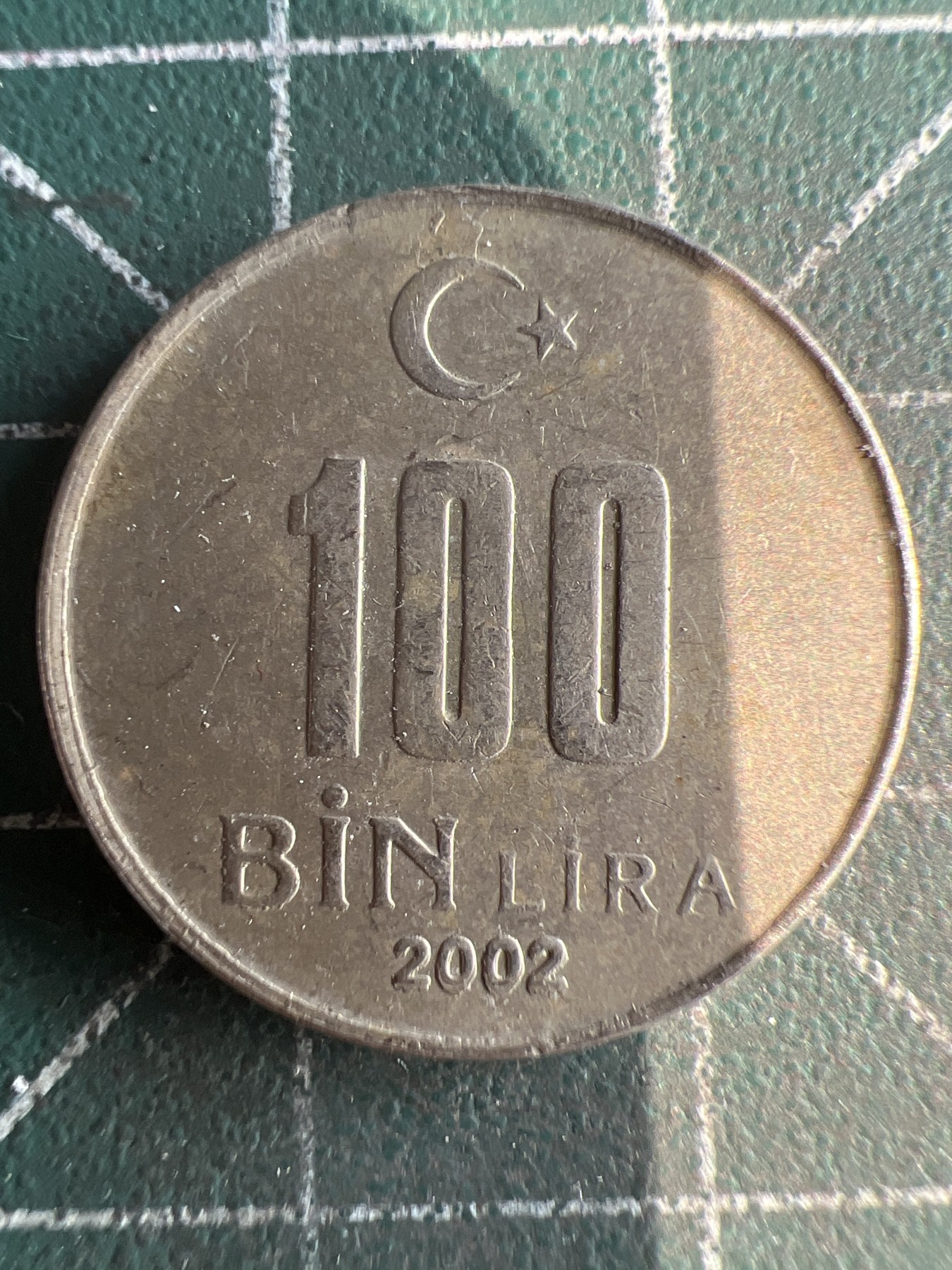第536期  硬币专场 （无押金，捡漏，全场50包邮，偏远地区除外，接收代拍业务） 土耳其100bin里拉