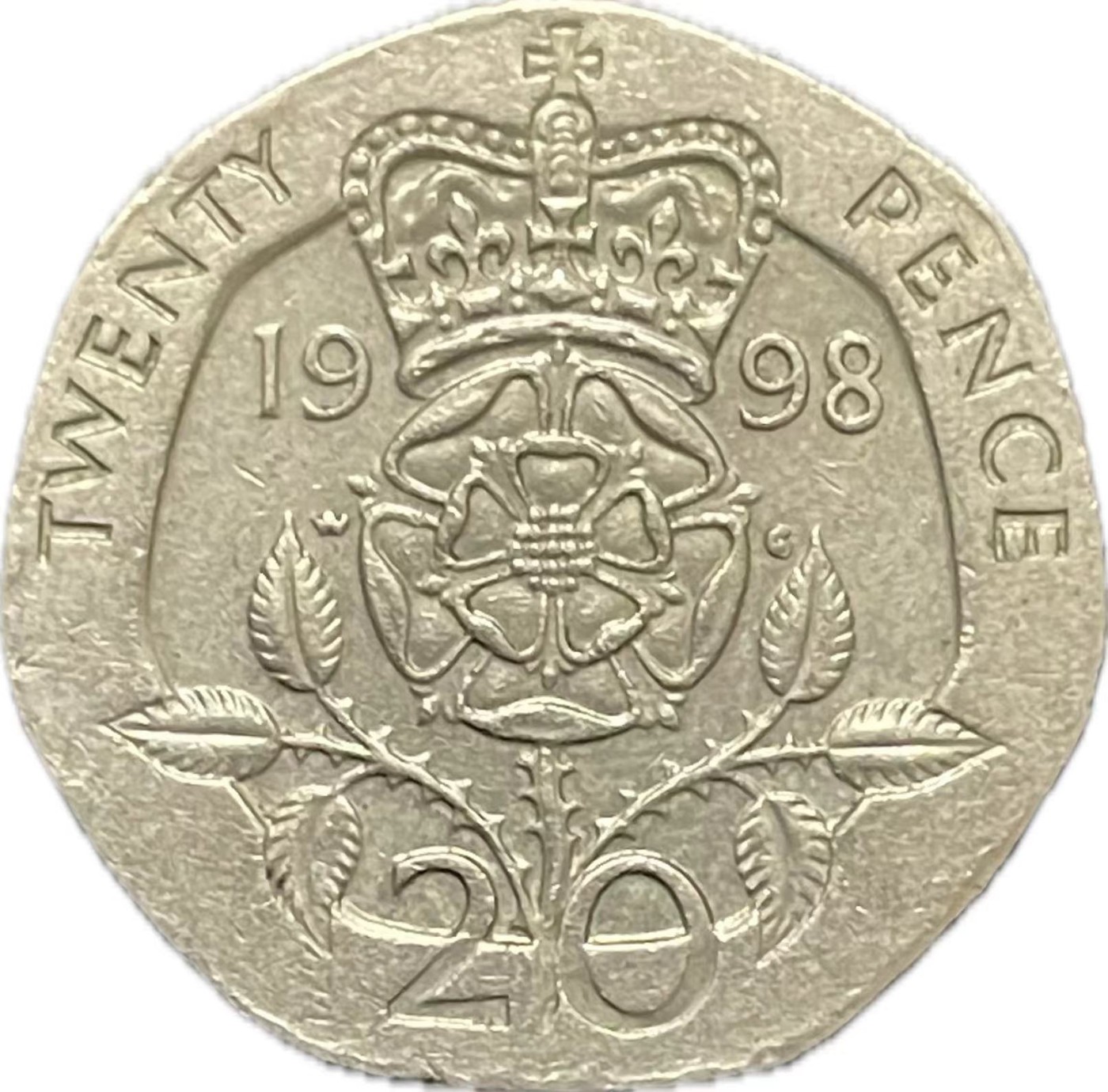 神仙姐姐散币好品专场第二十一期（无佣金满邮自动发出 1998 年英国 20 便士