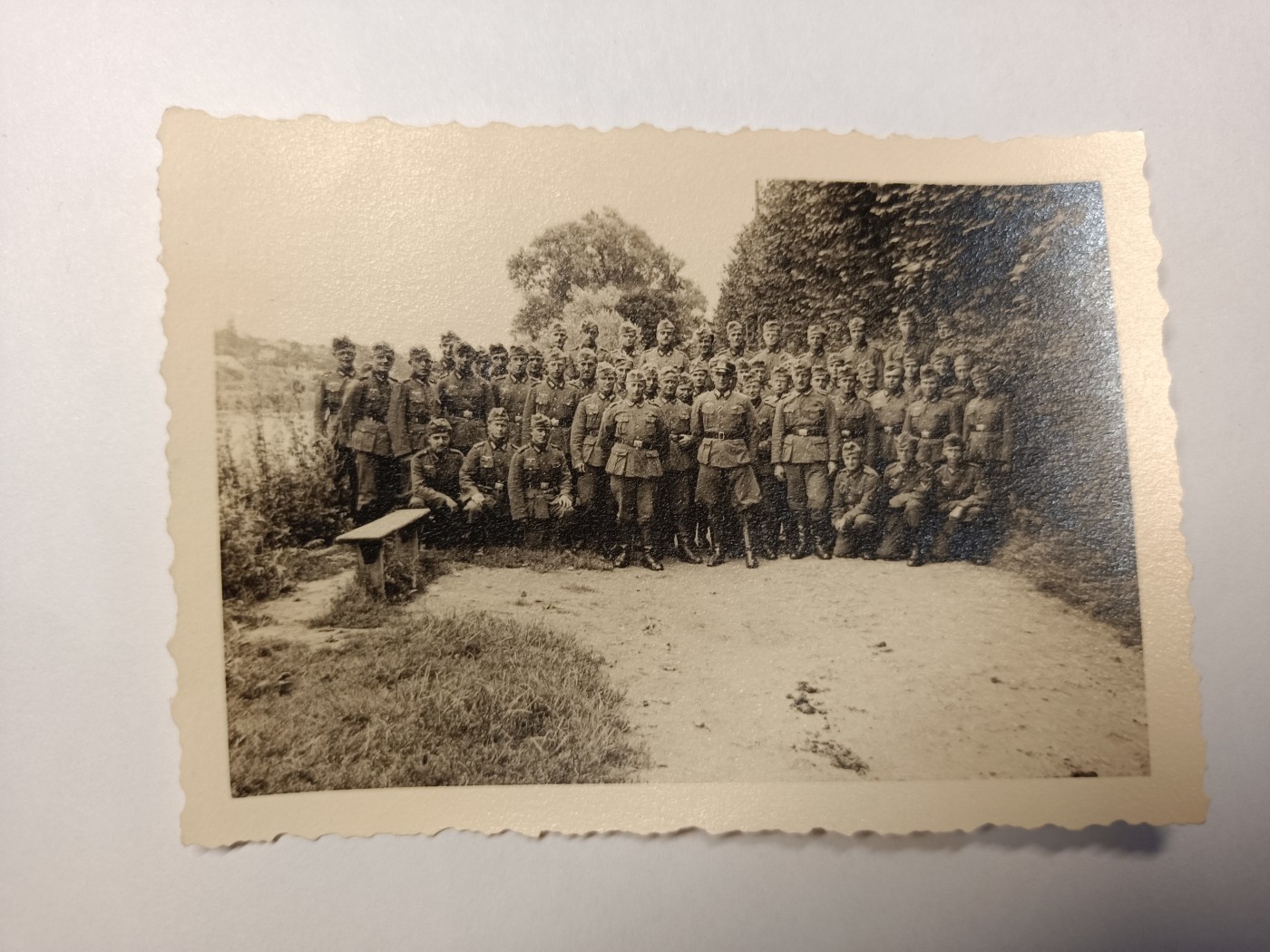 阿娜斯塔西亚军事题材拍卖第五期 Third Reich1940原品陆军官兵合照老照