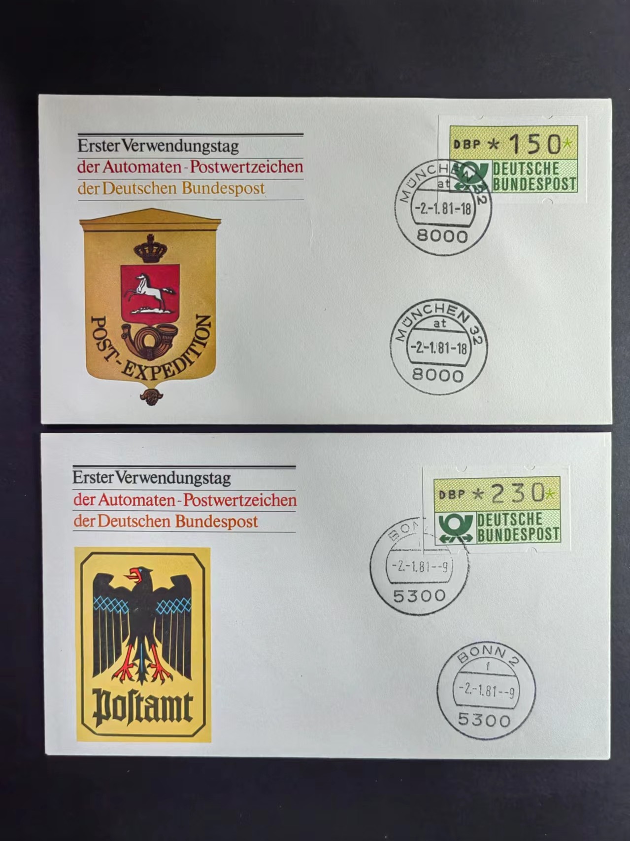 多国邮品✌（拍卖场）精品🔥专场 第五十场 德国城徽套票（14封不同的城徽+不同面值电子票）