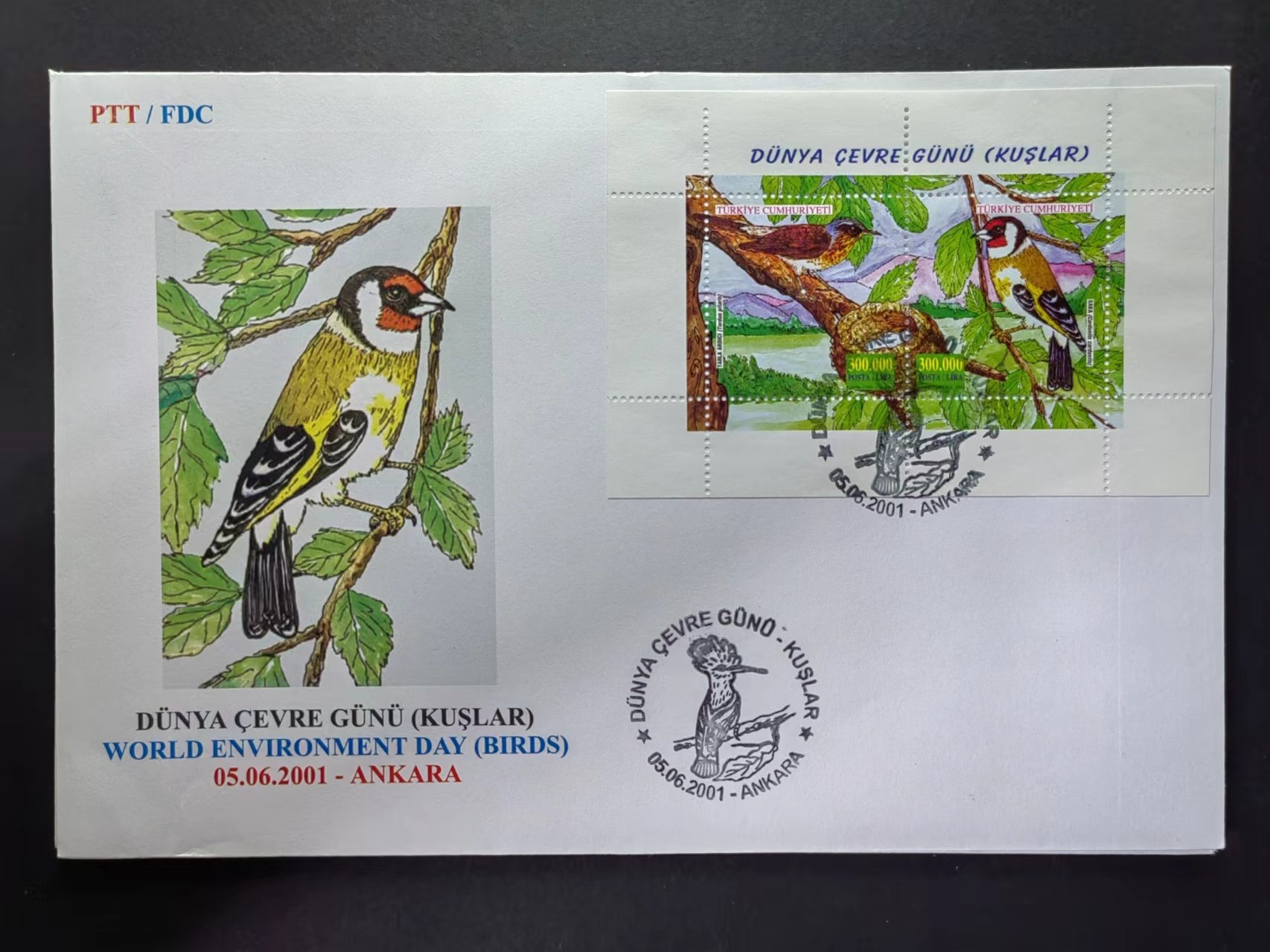 多国邮品✌（拍卖场）精品🔥专场 第五十场 安哥拉2001年 （世界环境保护-鸟类 大邮封）