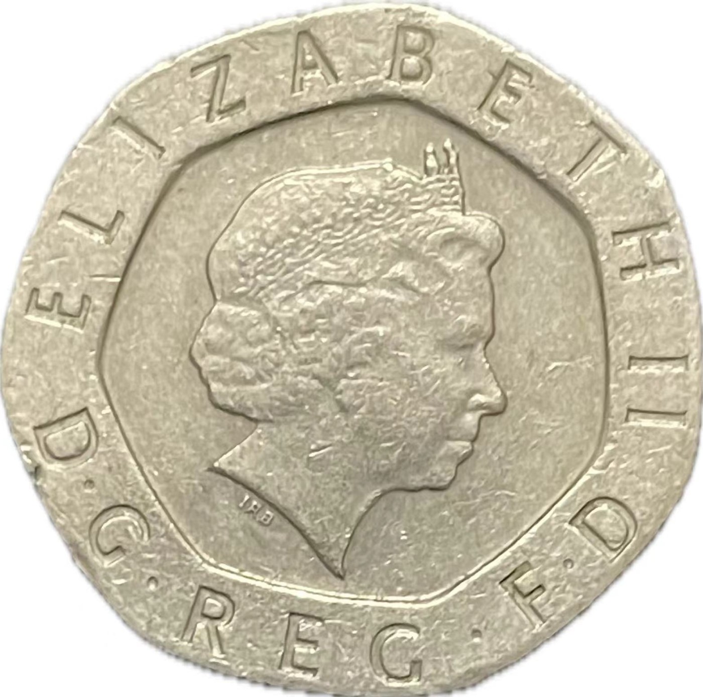 神仙姐姐散币好品专场第二十一期（无佣金满邮自动发出 1998 年英国 20 便士