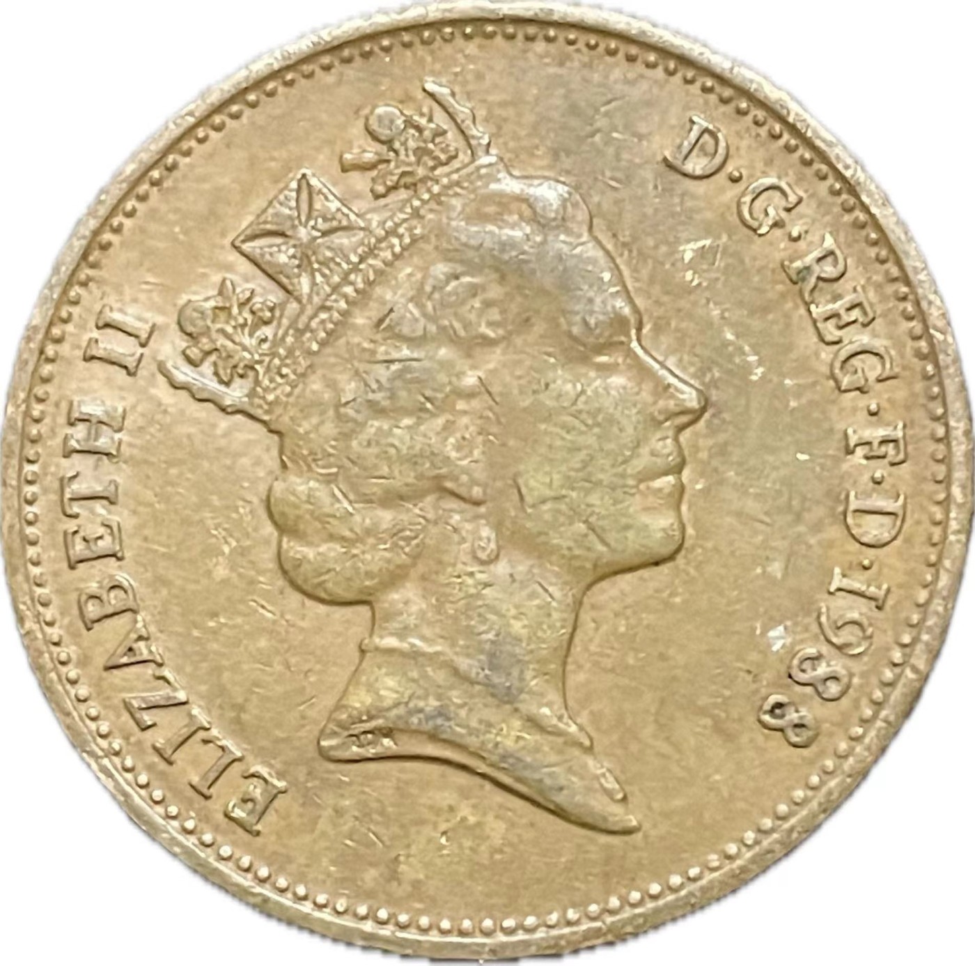 神仙姐姐散币好品专场第二十一期（无佣金满邮自动发出 1988 年英国 2 便士