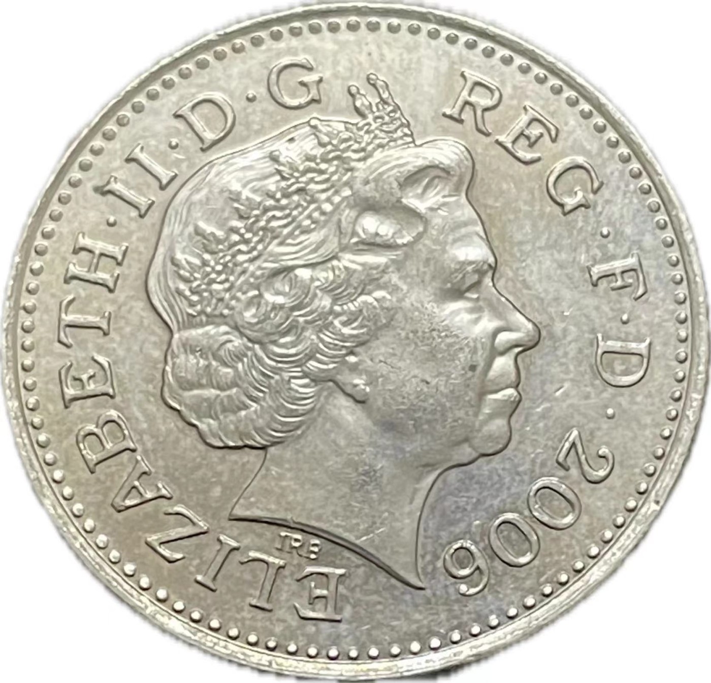 神仙姐姐散币好品专场第二十一期（无佣金满邮自动发出 2006年英国 10便士