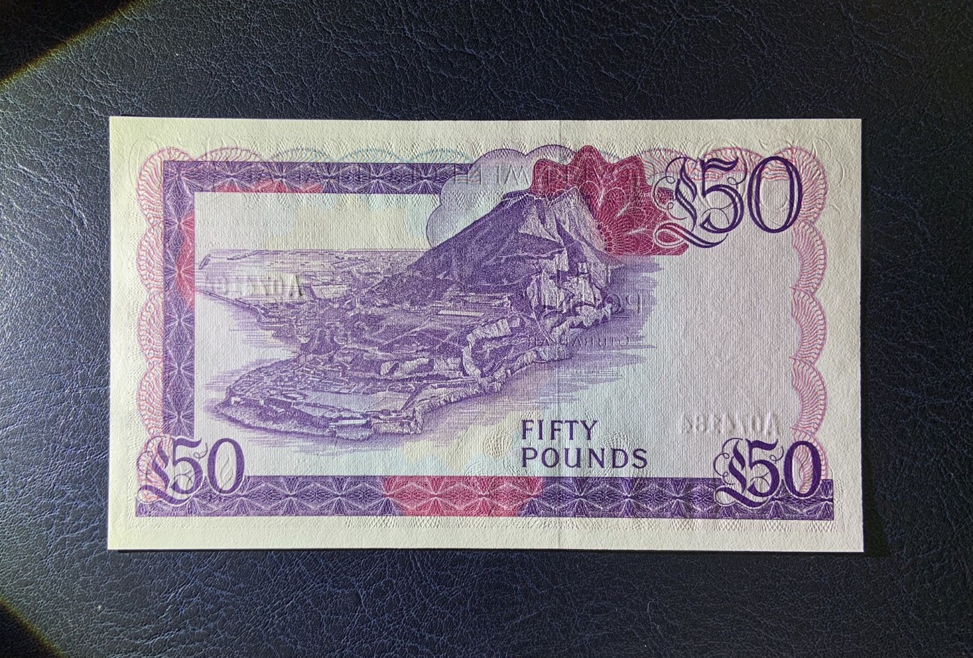 收藏联盟Quantum Auction 第327期拍卖  直布罗陀1986年50镑首发A冠 品相全新UNC