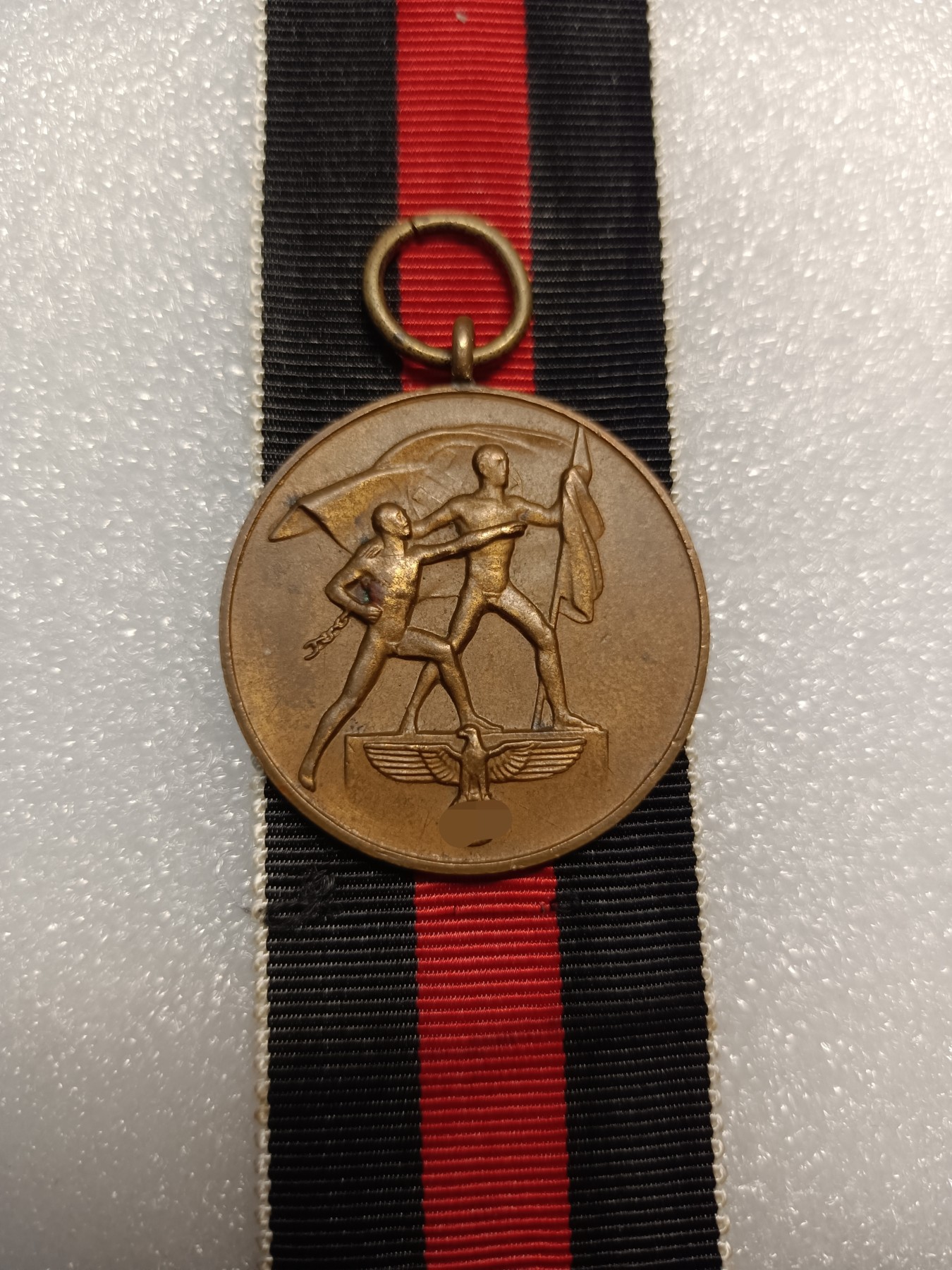 阿娜斯塔西亚军事题材拍卖第五期 Third Reich1938经典鲜花章-苏台德纪念奖章