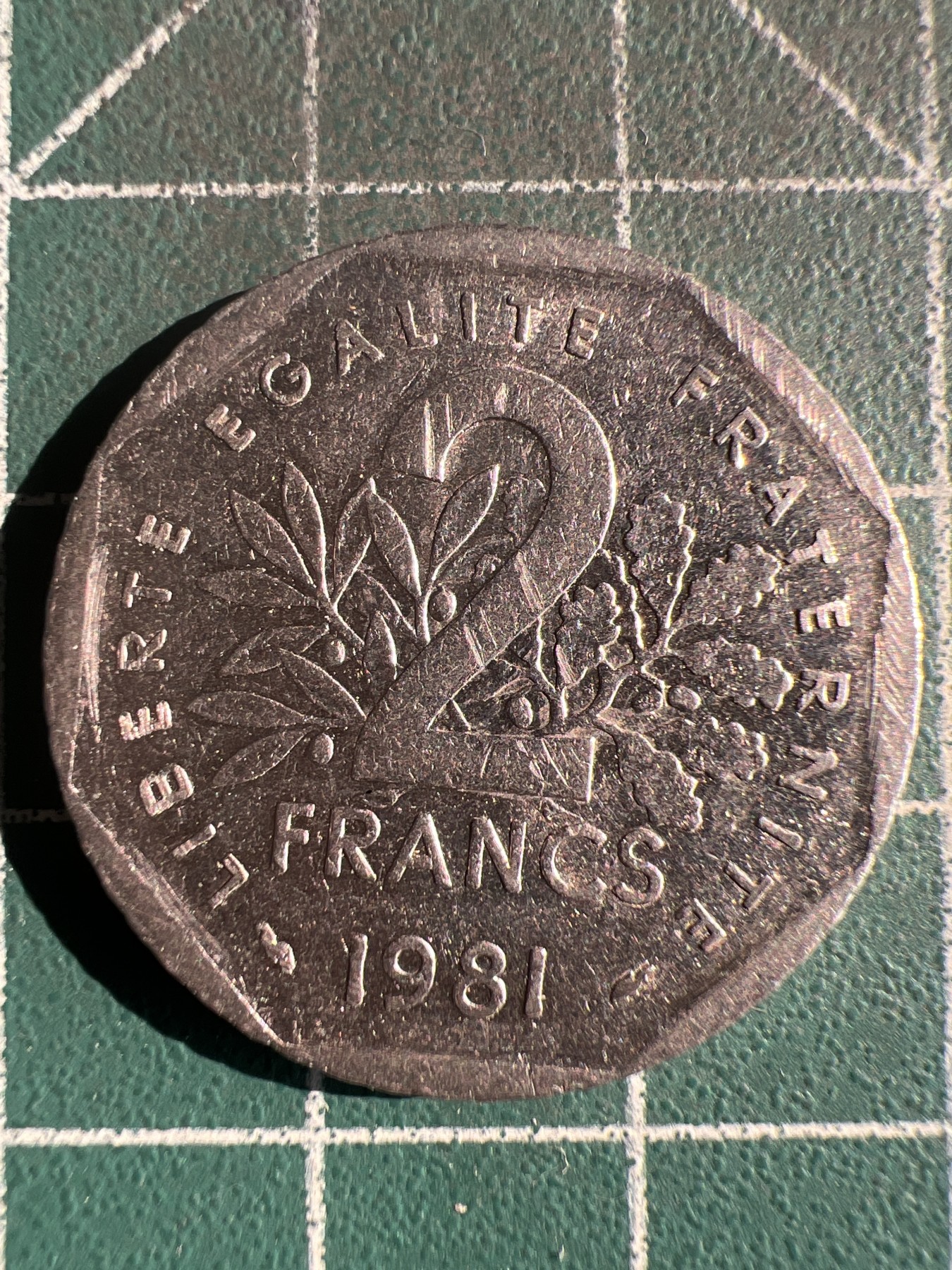 第626期 硬币专场 （无押金，捡漏，全场50包邮，偏远地区除外，接收代拍业务） 法国2法郎