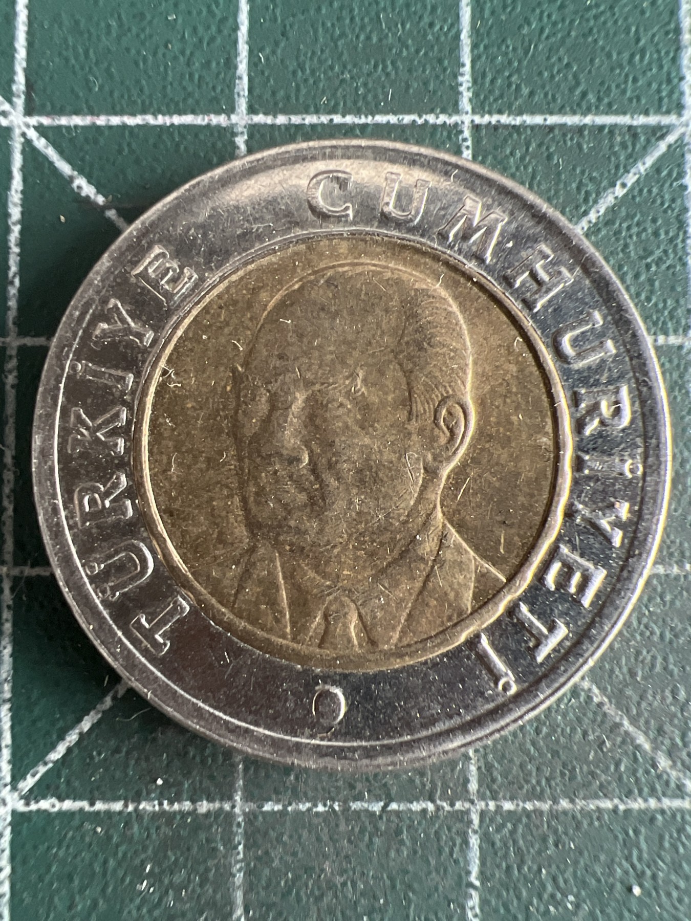 第537期  硬币专场 （无押金，捡漏，全场50包邮，偏远地区除外，接收代拍业务） 土耳其1里拉