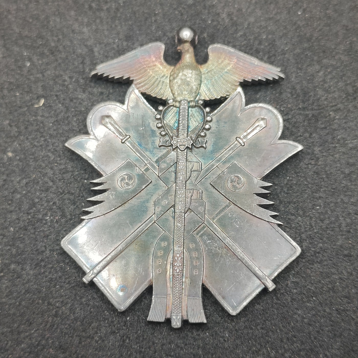 全场0元起拍 第135期 咸鱼国勋章拍卖专场 3月3日（周日）下午6：00开始 日本七级金鸱裸章 银制