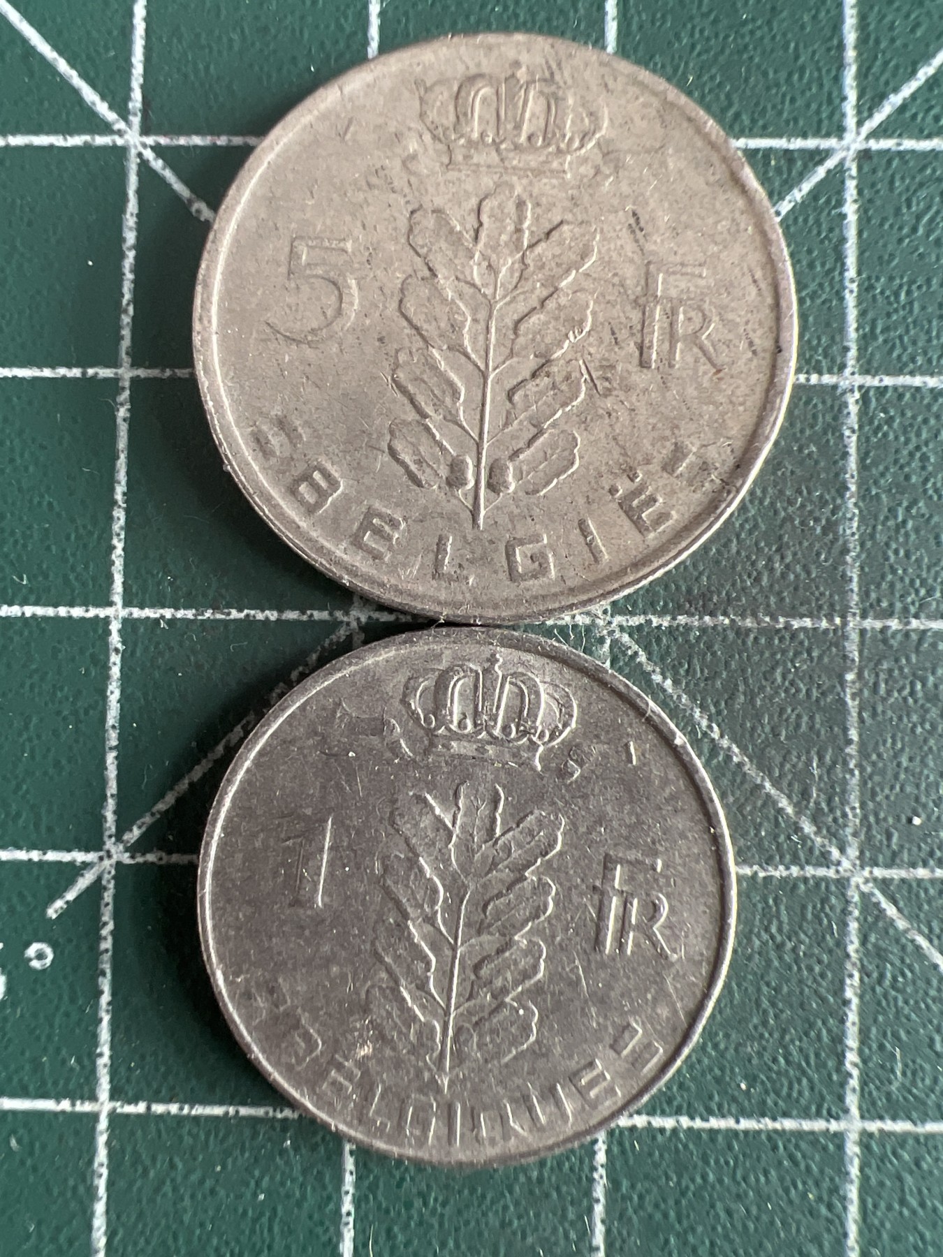 第573期 硬币专场 （无押金，捡漏，全场50包邮，偏远地区除外，接收代拍业务） 比利时2枚