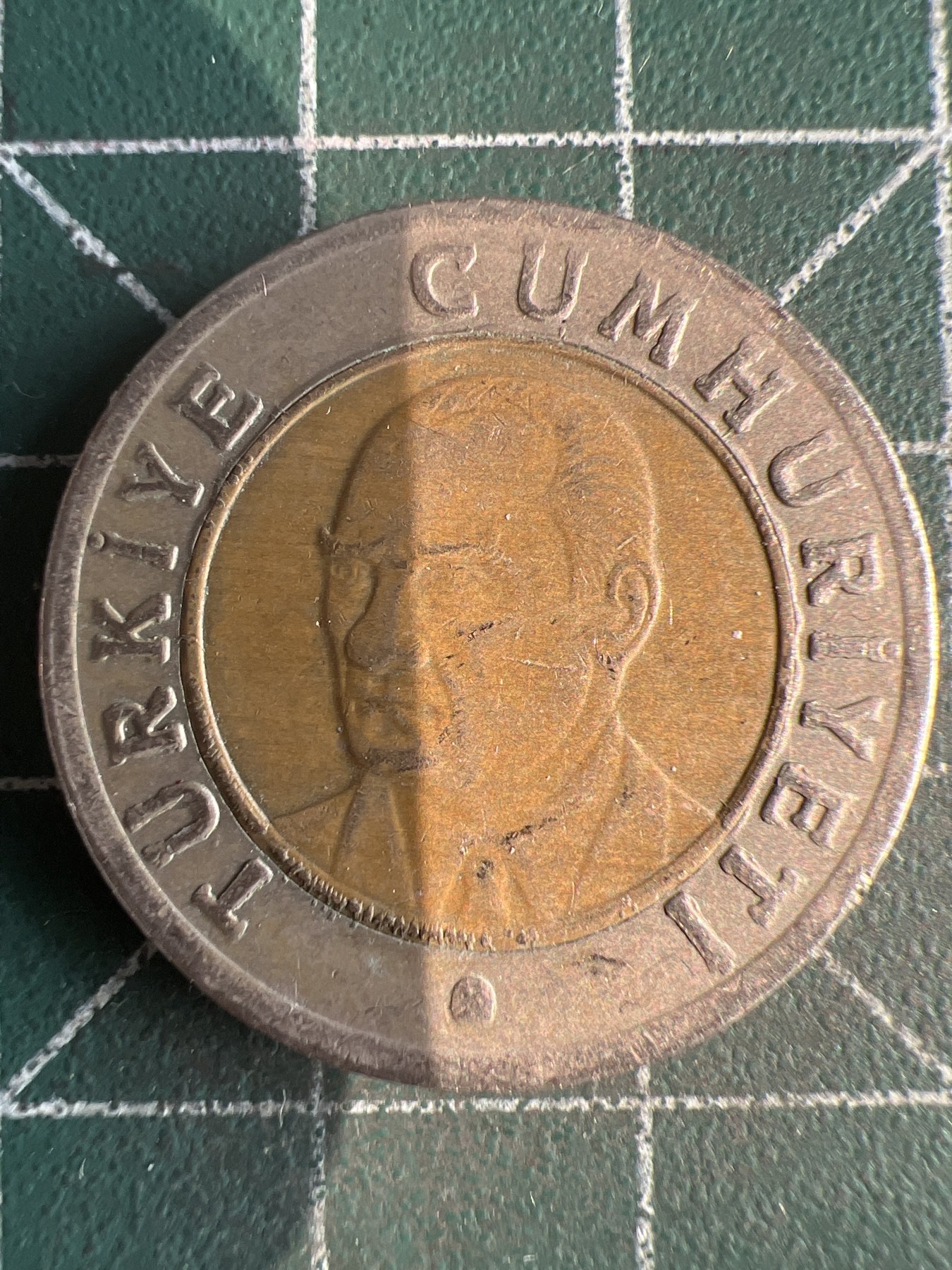 第536期  硬币专场 （无押金，捡漏，全场50包邮，偏远地区除外，接收代拍业务） 土耳其1里拉2007年