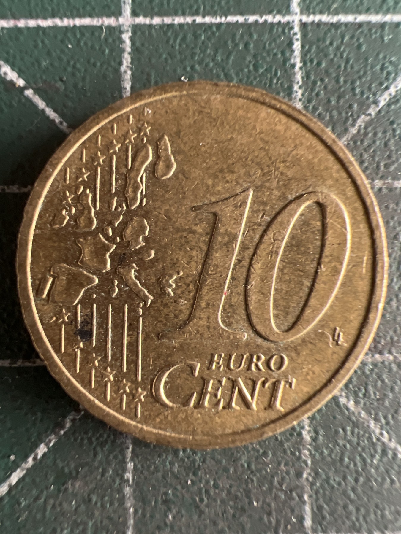 第537期  硬币专场 （无押金，捡漏，全场50包邮，偏远地区除外，接收代拍业务） 德国10欧分