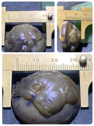 精美亚光高玉化战国红玛瑙手工雕刻雄狮吊坠（把件）一个！ 精美亚光高玉化战国红玛瑙手工雕刻雄狮吊坠（把件）一个！