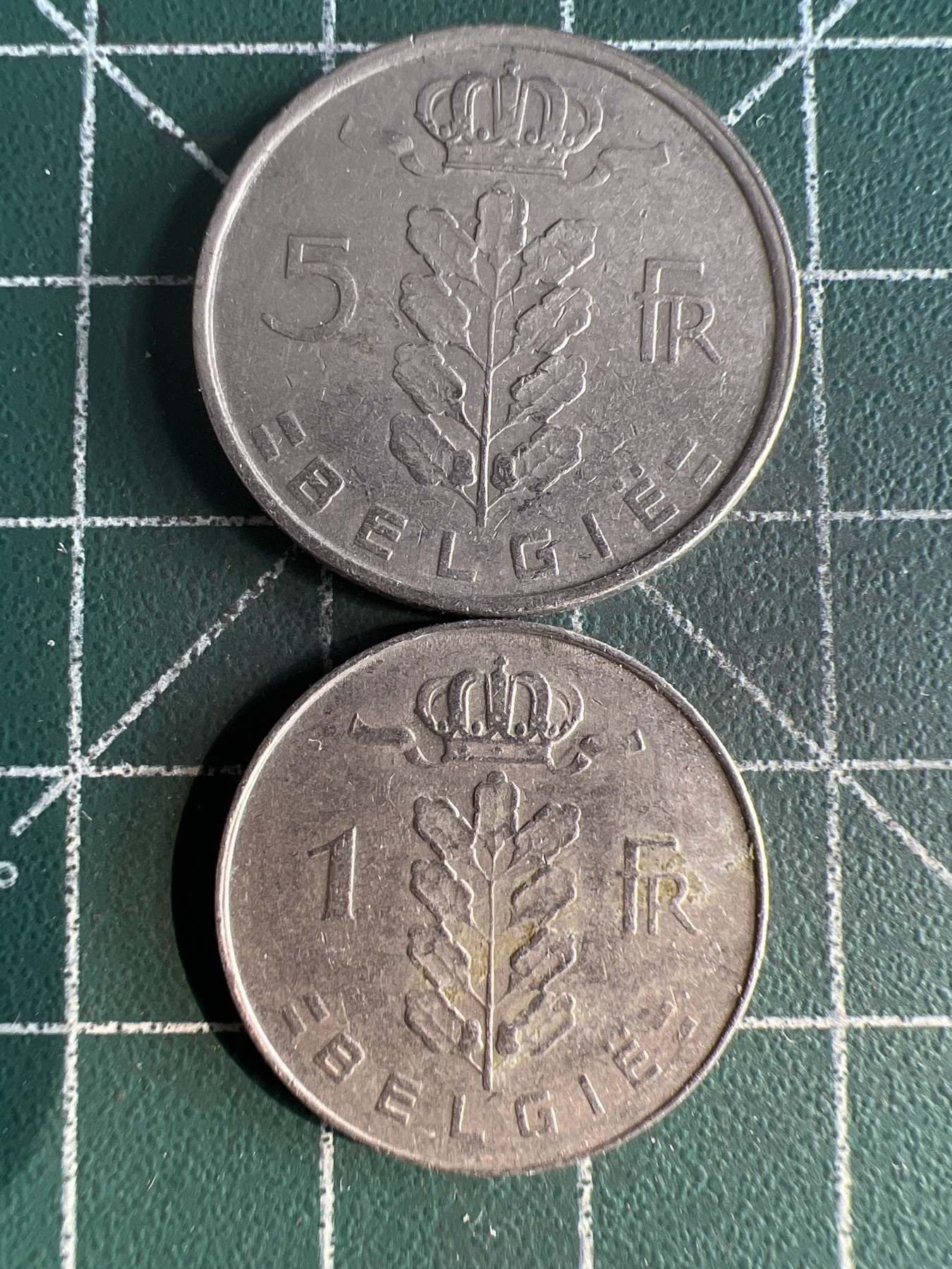 第556期 硬币专场 （无押金，捡漏，全场50包邮，偏远地区除外，接收代拍业务） 比利时两枚