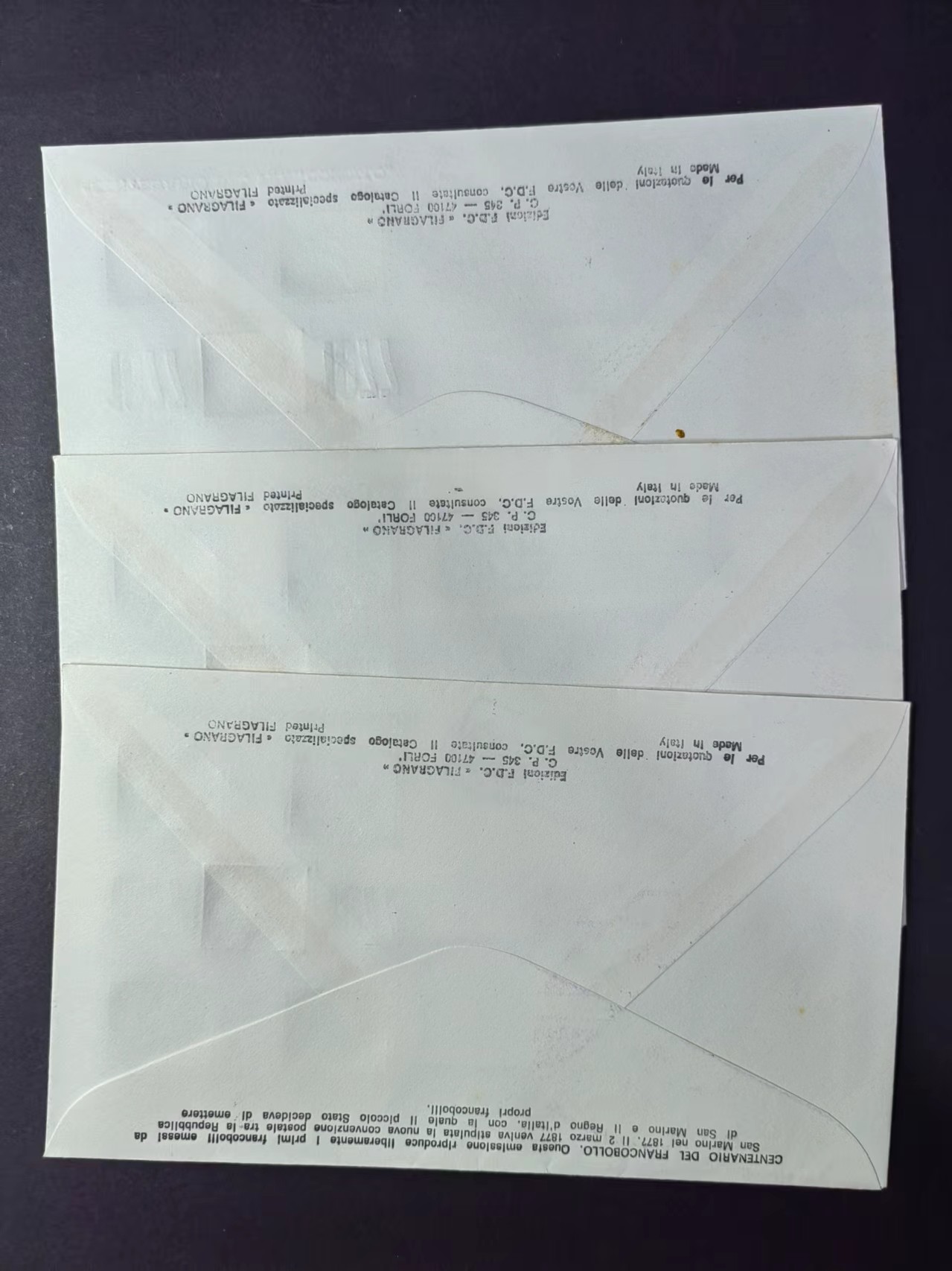 多国邮品✌（拍卖场）精品🔥专场 第五十场 意大利邮票发行100周年纪念