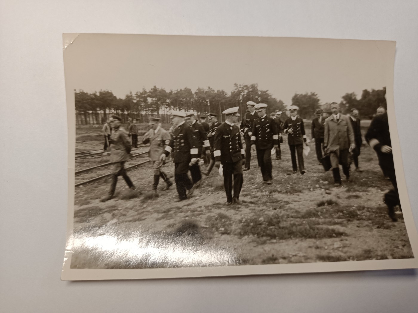 阿娜斯塔西亚军事题材拍卖第五期 Third Reich1940海军，陆军军官们合照，原品老照