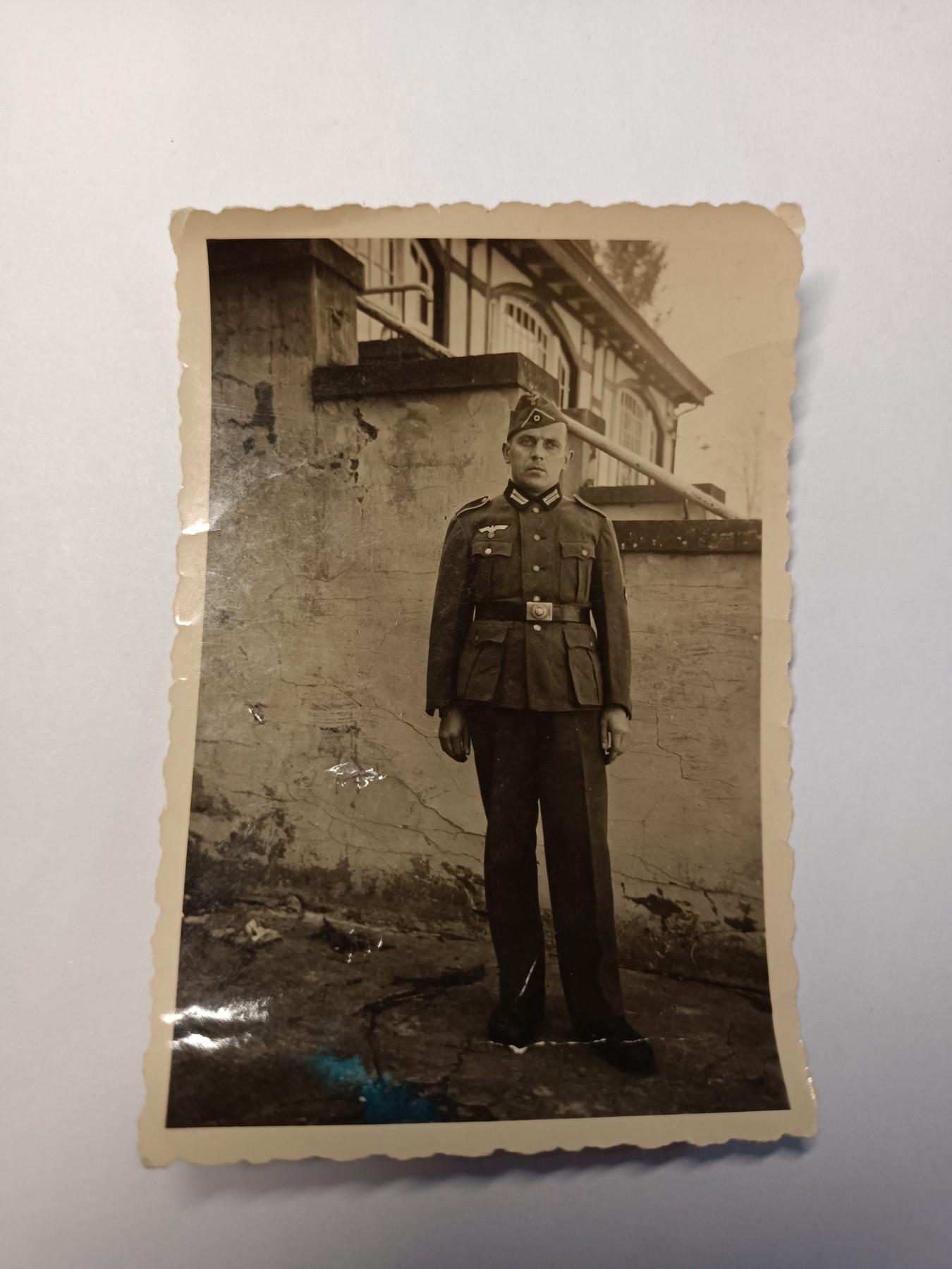 阿娜斯塔西亚军事题材拍卖第五期 Third Reich1940原品士兵个人老照，背后带手写字迹