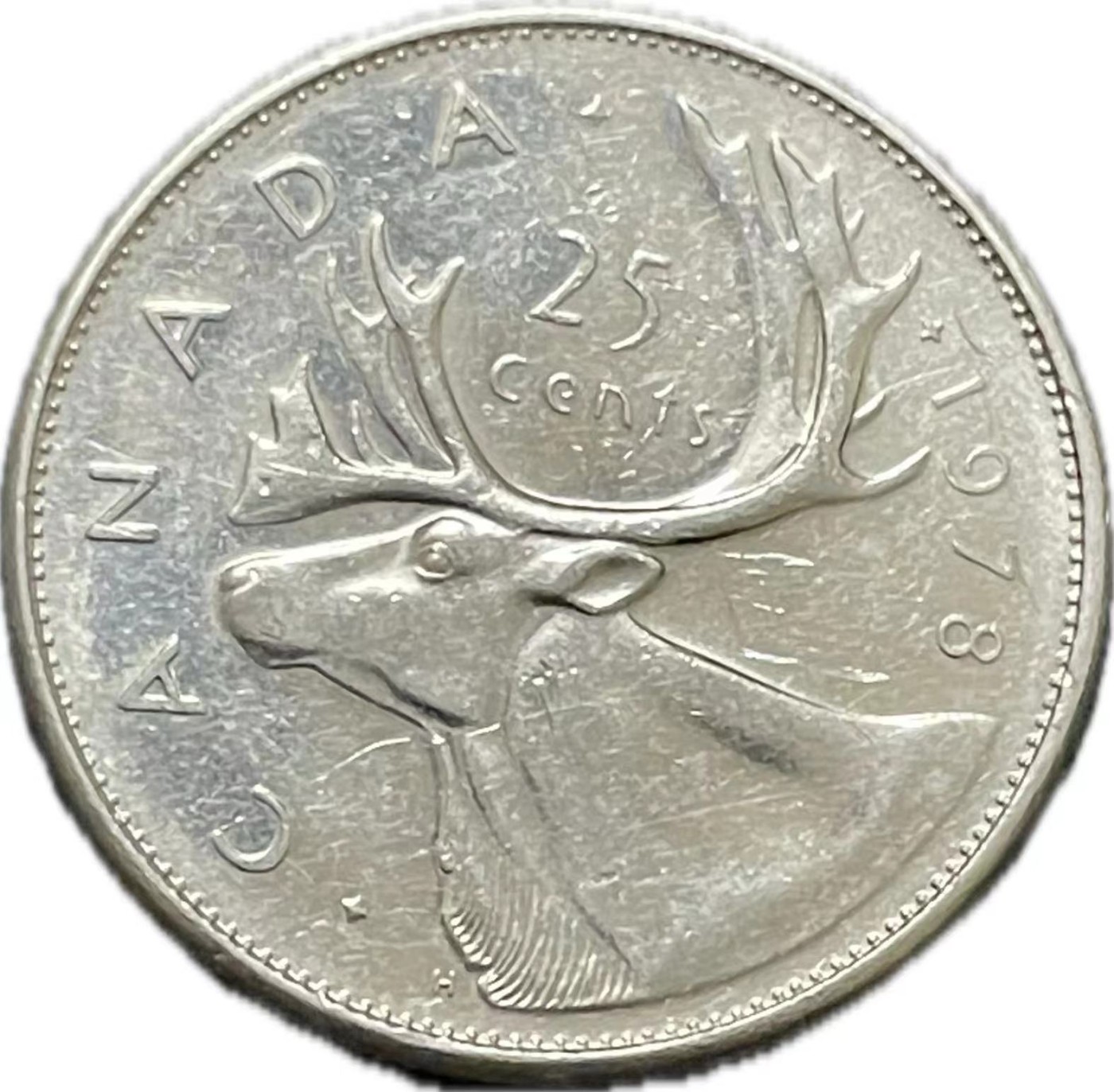 神仙姐姐散币好品专场第二十一期（无佣金满邮自动发出 1978 年加拿大 25 分