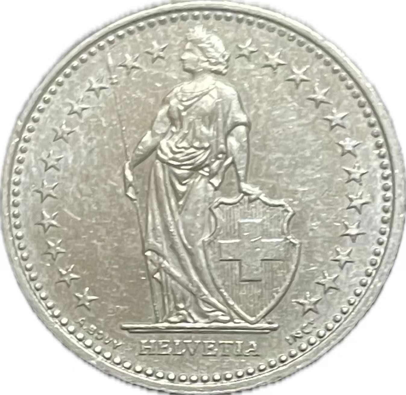 神仙姐姐散币好品专场第二十一期（无佣金满邮自动发出 2000 年瑞士 1/2 法郎