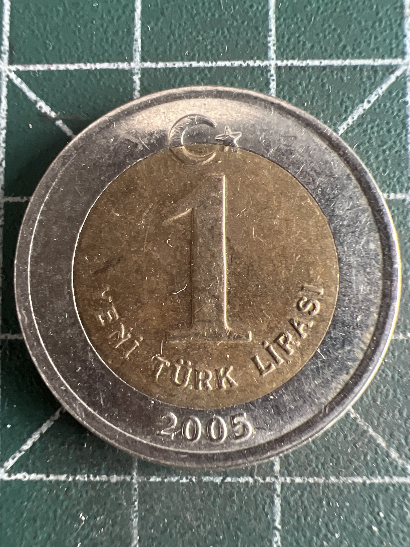 第537期  硬币专场 （无押金，捡漏，全场50包邮，偏远地区除外，接收代拍业务） 土耳其1里拉