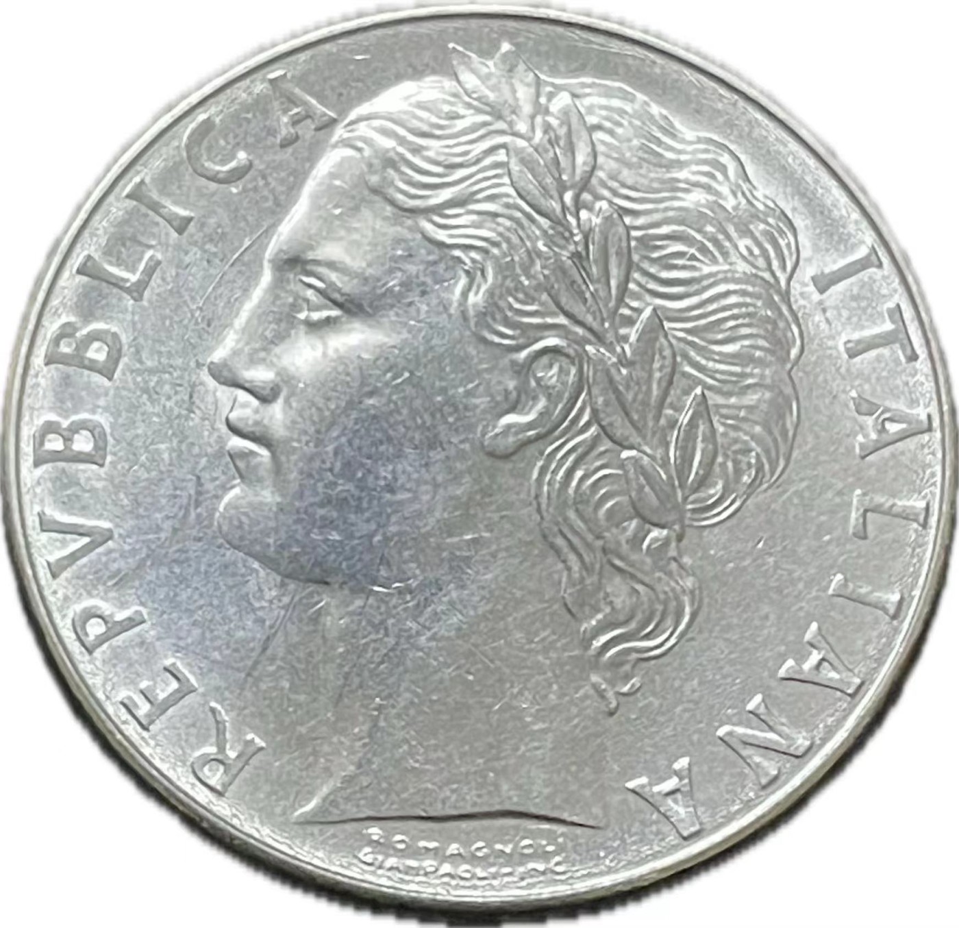 神仙姐姐散币好品专场第二十一期（无佣金满邮自动发出 1977 年意大利 100 里拉