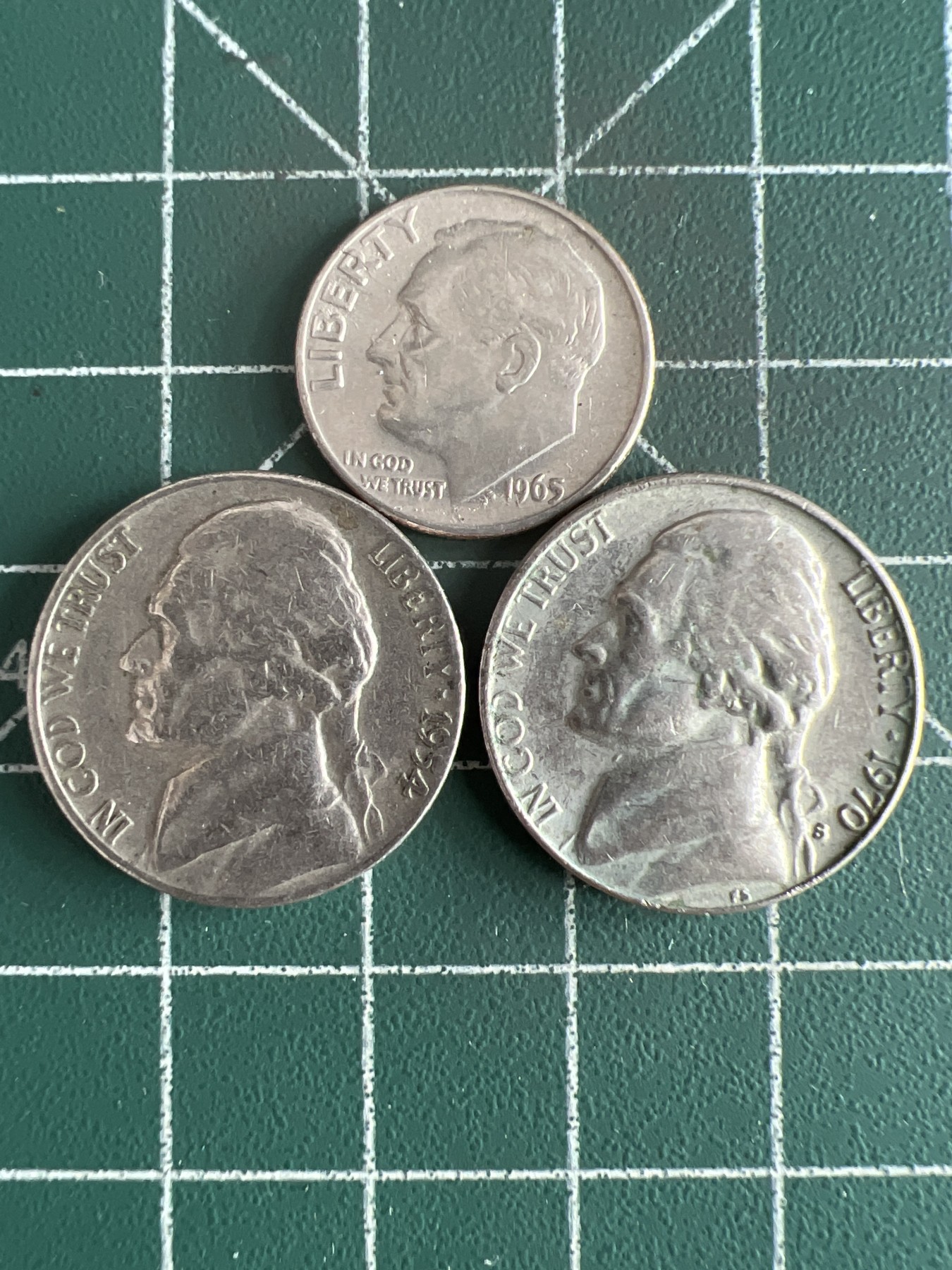 第591期 硬币专场 （无押金，捡漏，全场50包邮，偏远地区除外，接收代拍业务） 美国三枚