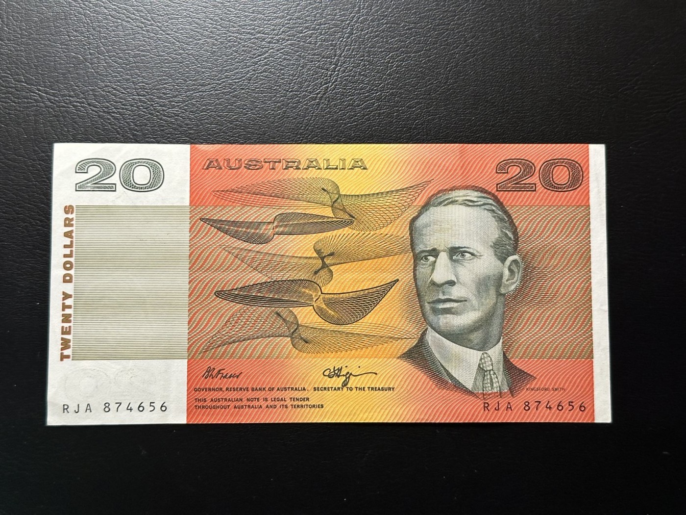 第三十六场！（本期有pmg记录仅两枚的顶级高货） 澳大利亚纸币版本20$，品相au，热门品种！纸币版本少见！