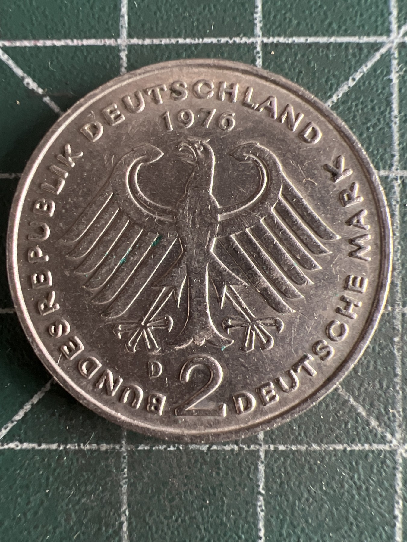 第591期 硬币专场 （无押金，捡漏，全场50包邮，偏远地区除外，接收代拍业务） 德国2马克