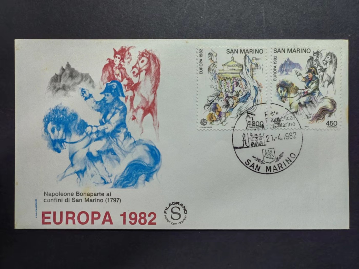 多国邮品✌（拍卖场）精品🔥专场 第五十场 圣马力诺（拿破仑纪念日）