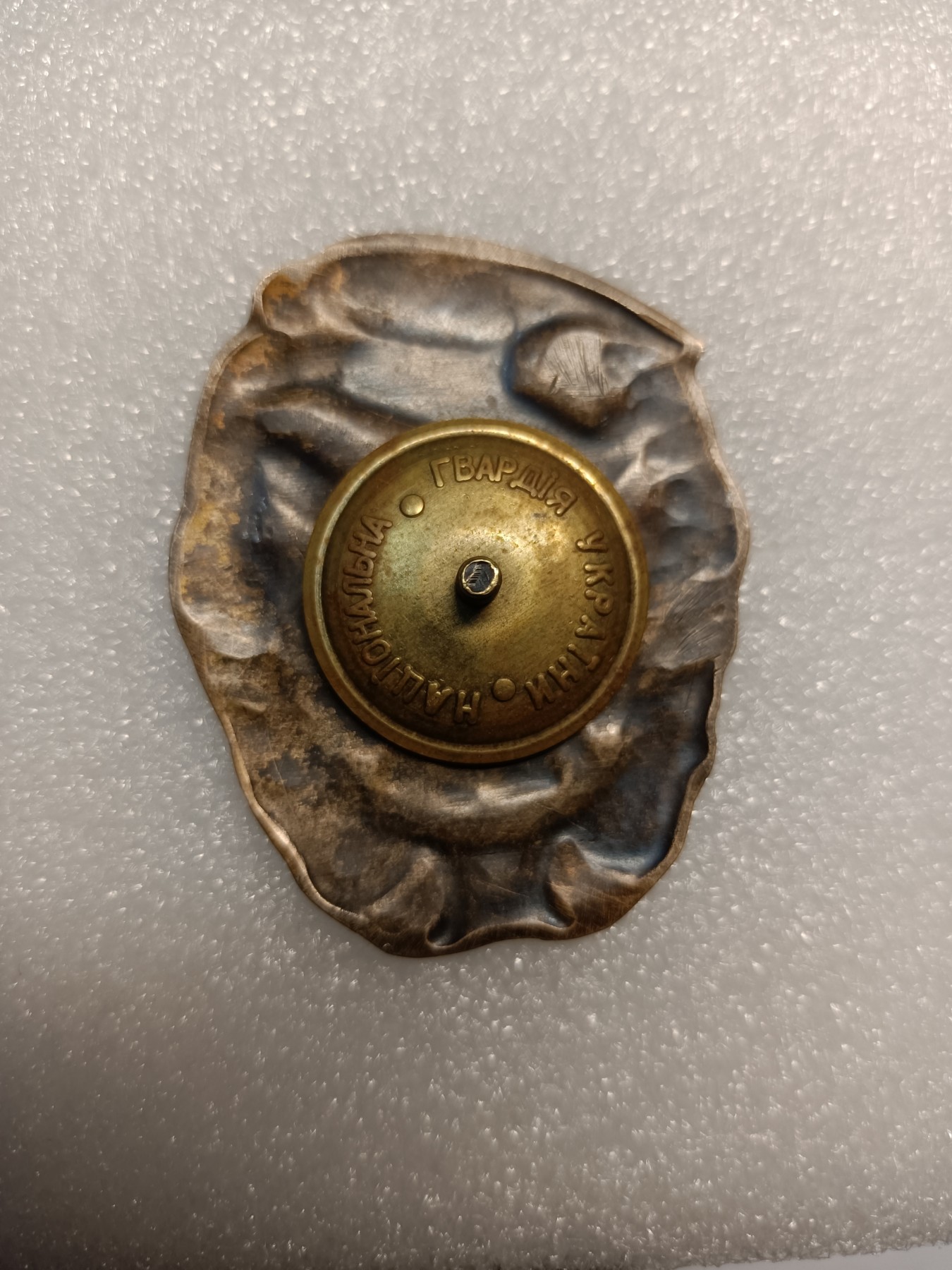 阿娜斯塔西亚军事题材拍卖第五期 乌鹰隼造型近卫，铜制，转轮，带标