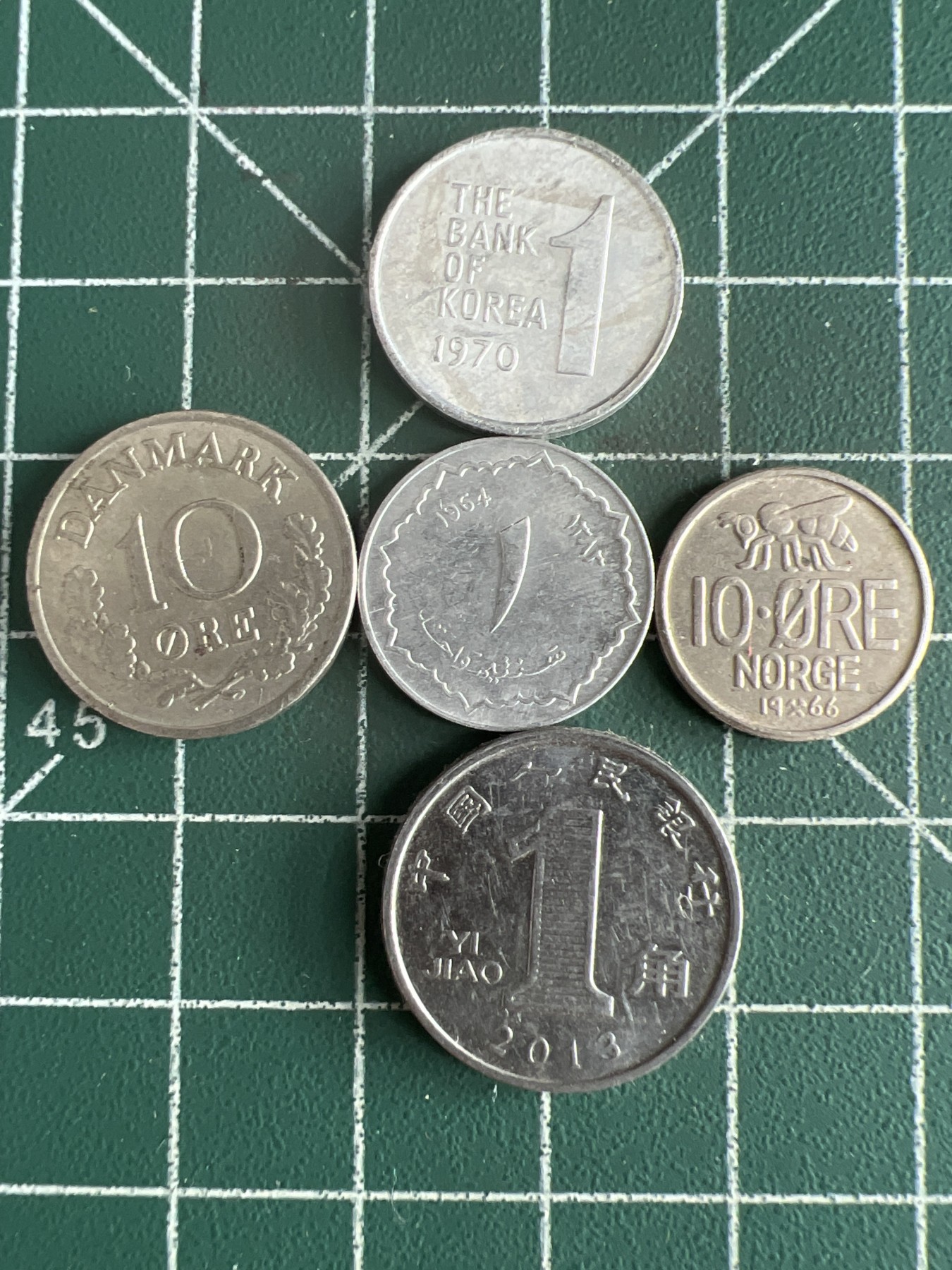 第591期 硬币专场 （无押金，捡漏，全场50包邮，偏远地区除外，接收代拍业务） 硬币五枚