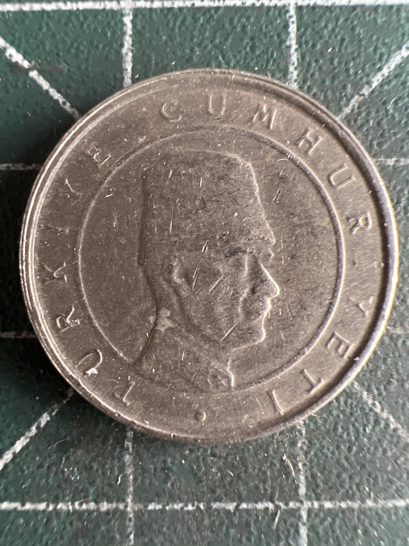 第537期  硬币专场 （无押金，捡漏，全场50包邮，偏远地区除外，接收代拍业务） 土耳其100bin里拉