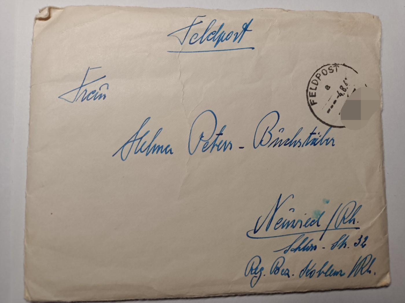 阿娜斯塔西亚军事题材拍卖第五期 Third Reich1940原品信件，带手写信，老报纸等