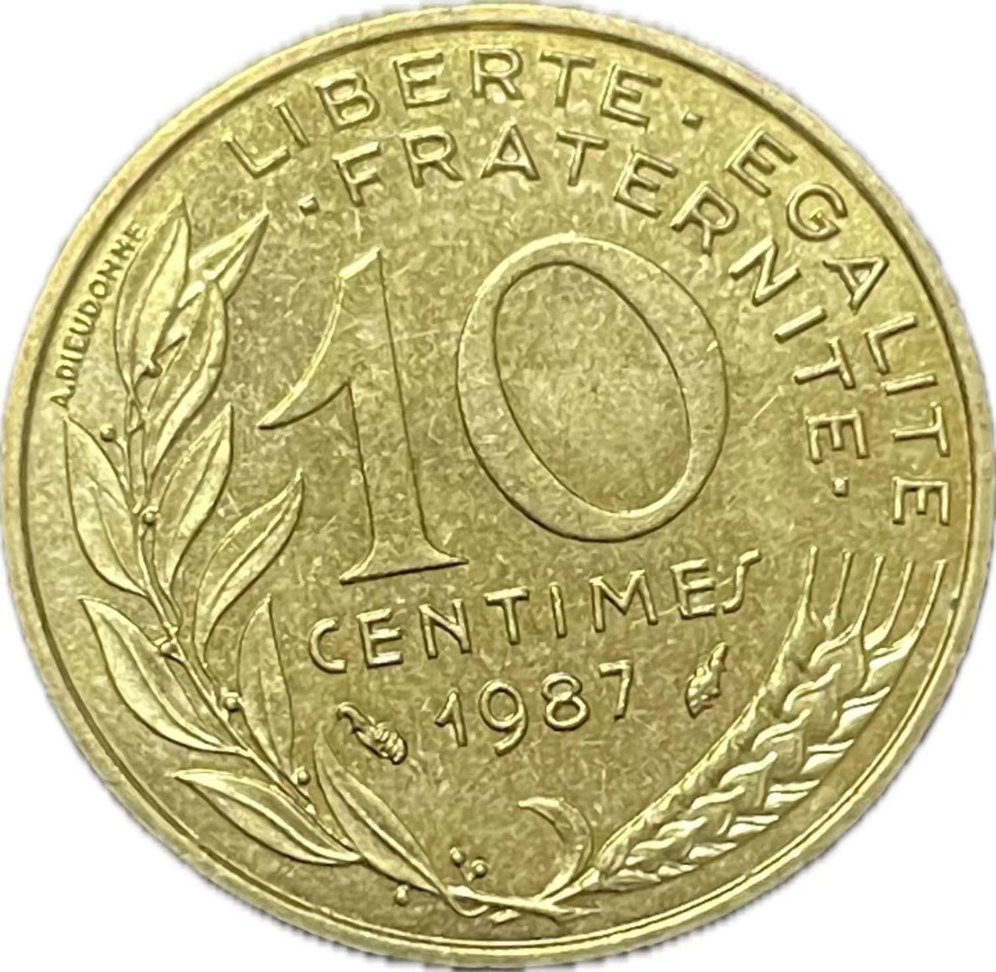 神仙姐姐散币好品专场第二十一期（无佣金满邮自动发出 1987 年法国 10 生丁